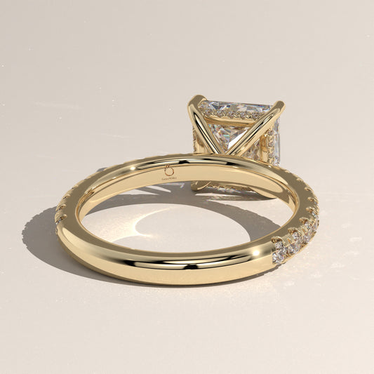 The Solitaire Princess Engagement Ring