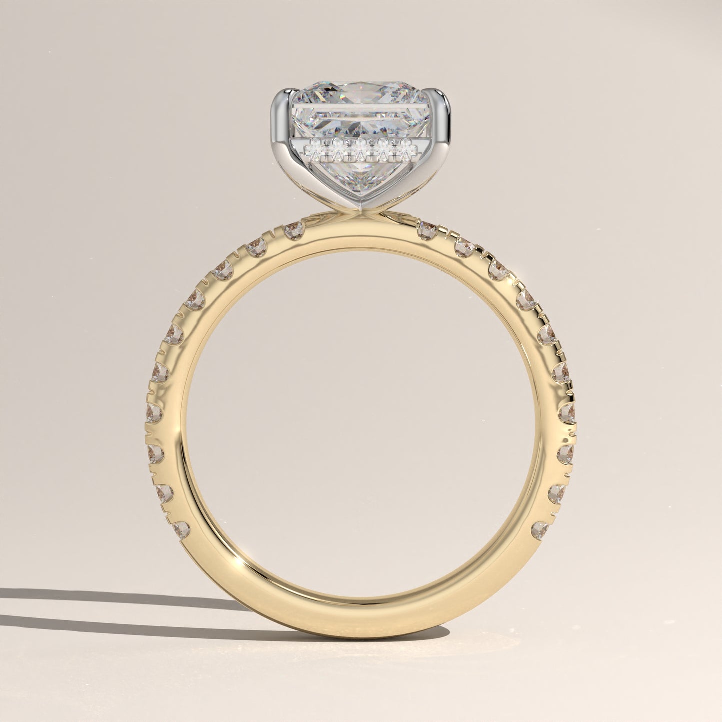 The Solitaire Princess Engagement Ring