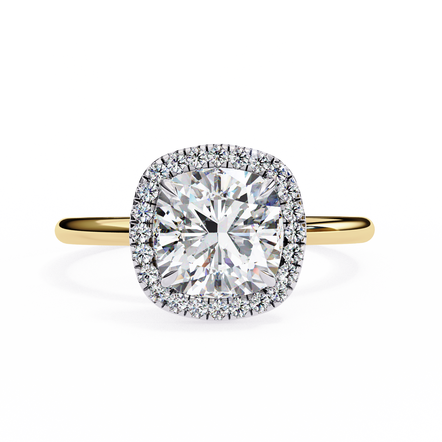 The Classic Halo Engagement Ring