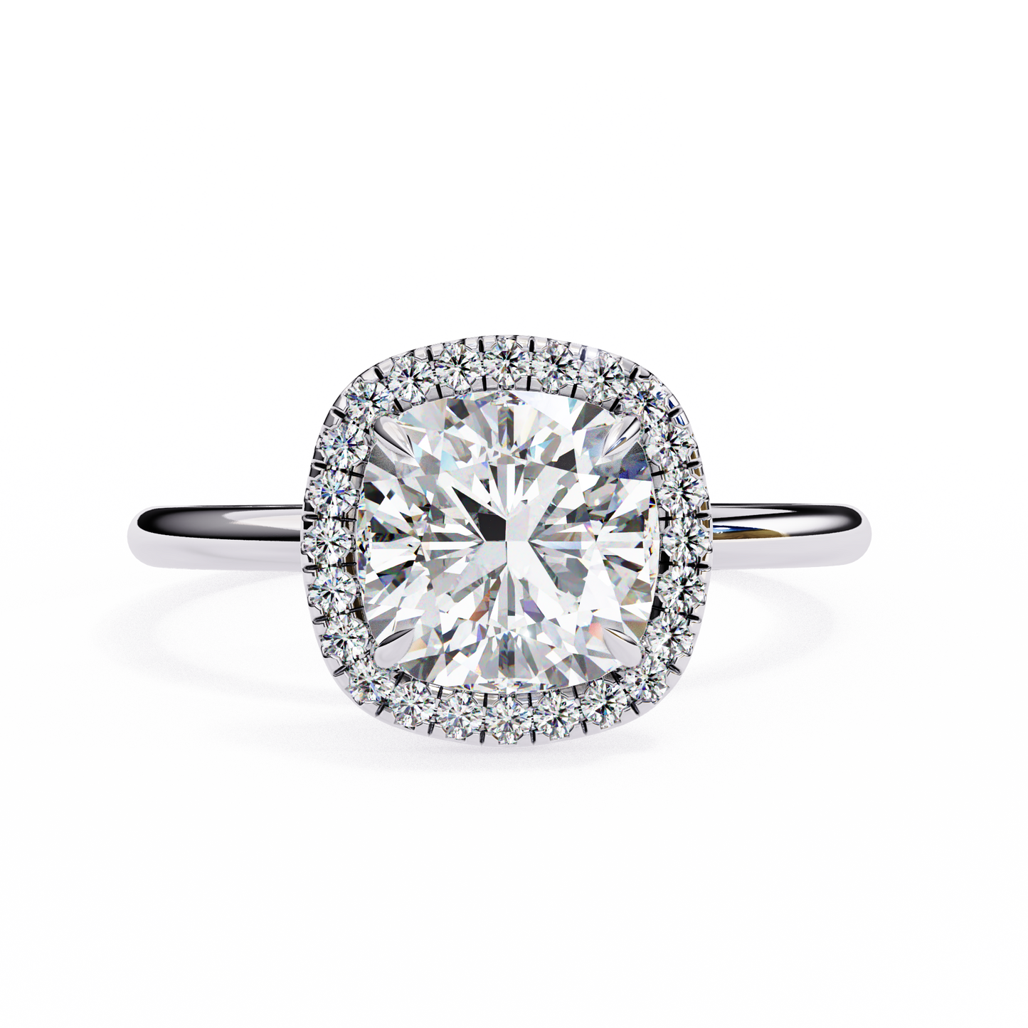 The Classic Halo Engagement Ring
