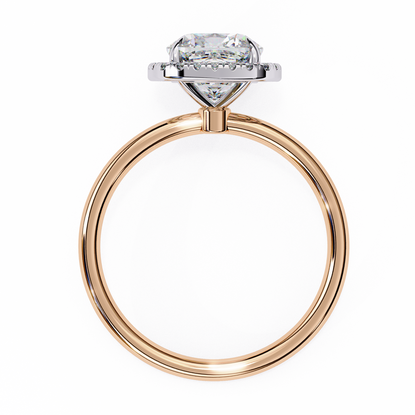 The Classic Halo Engagement Ring