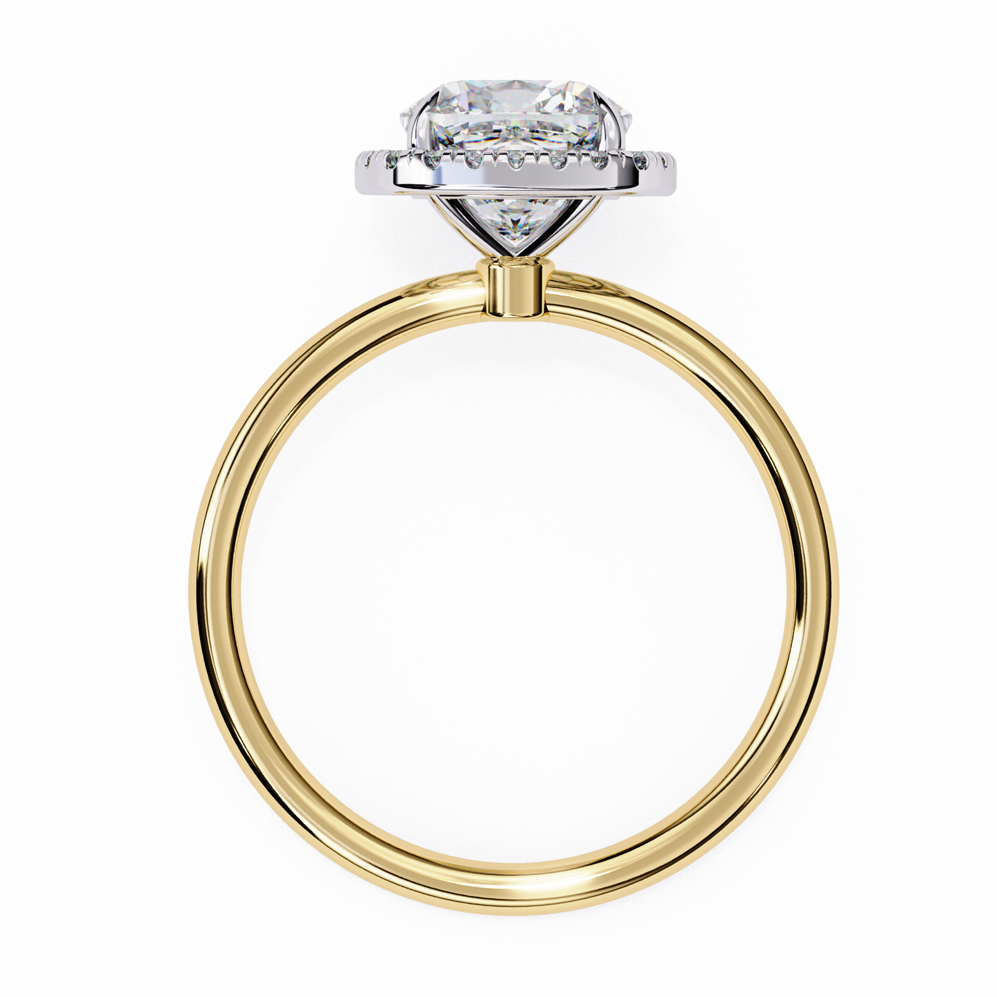 The Classic Halo Engagement Ring