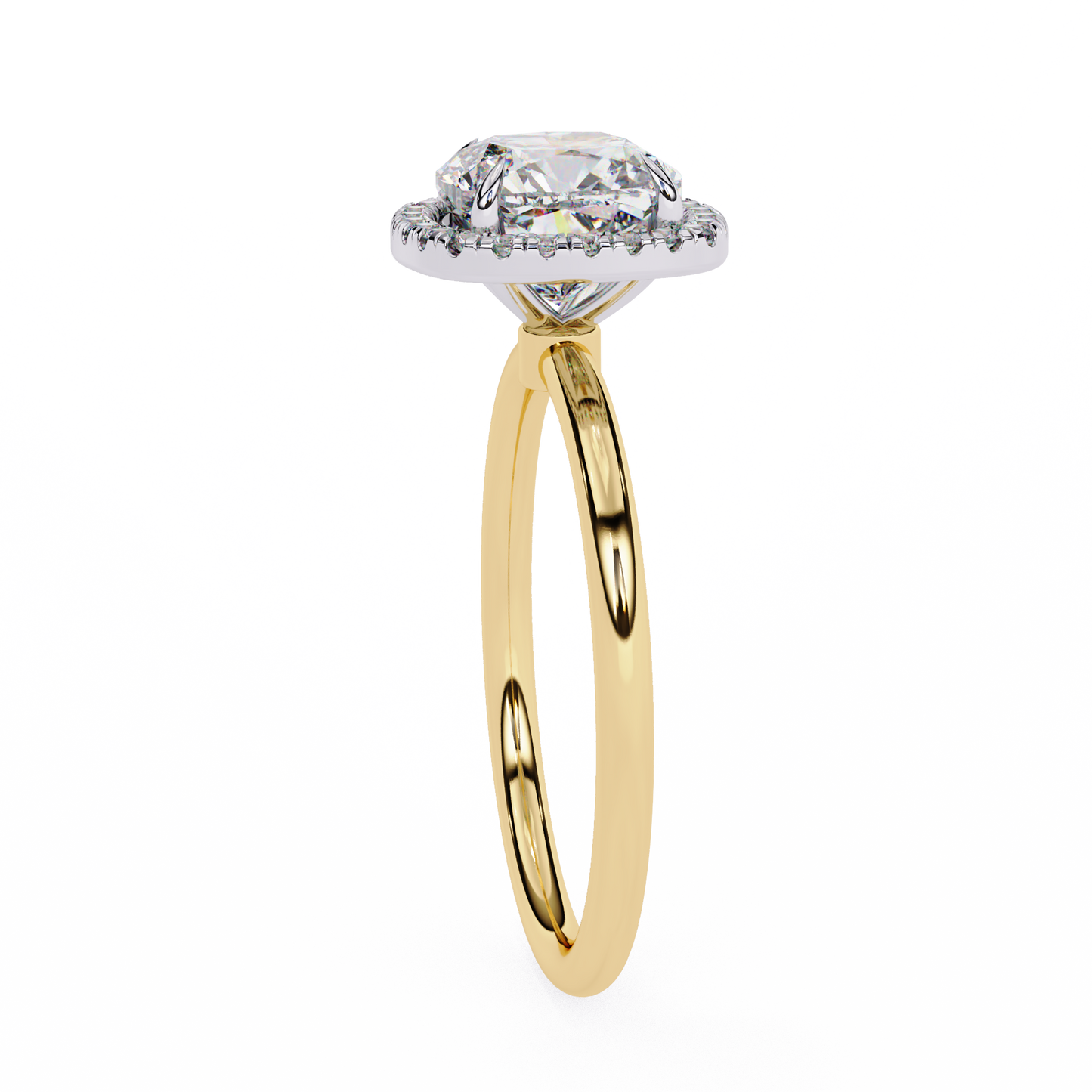 The Classic Halo Engagement Ring