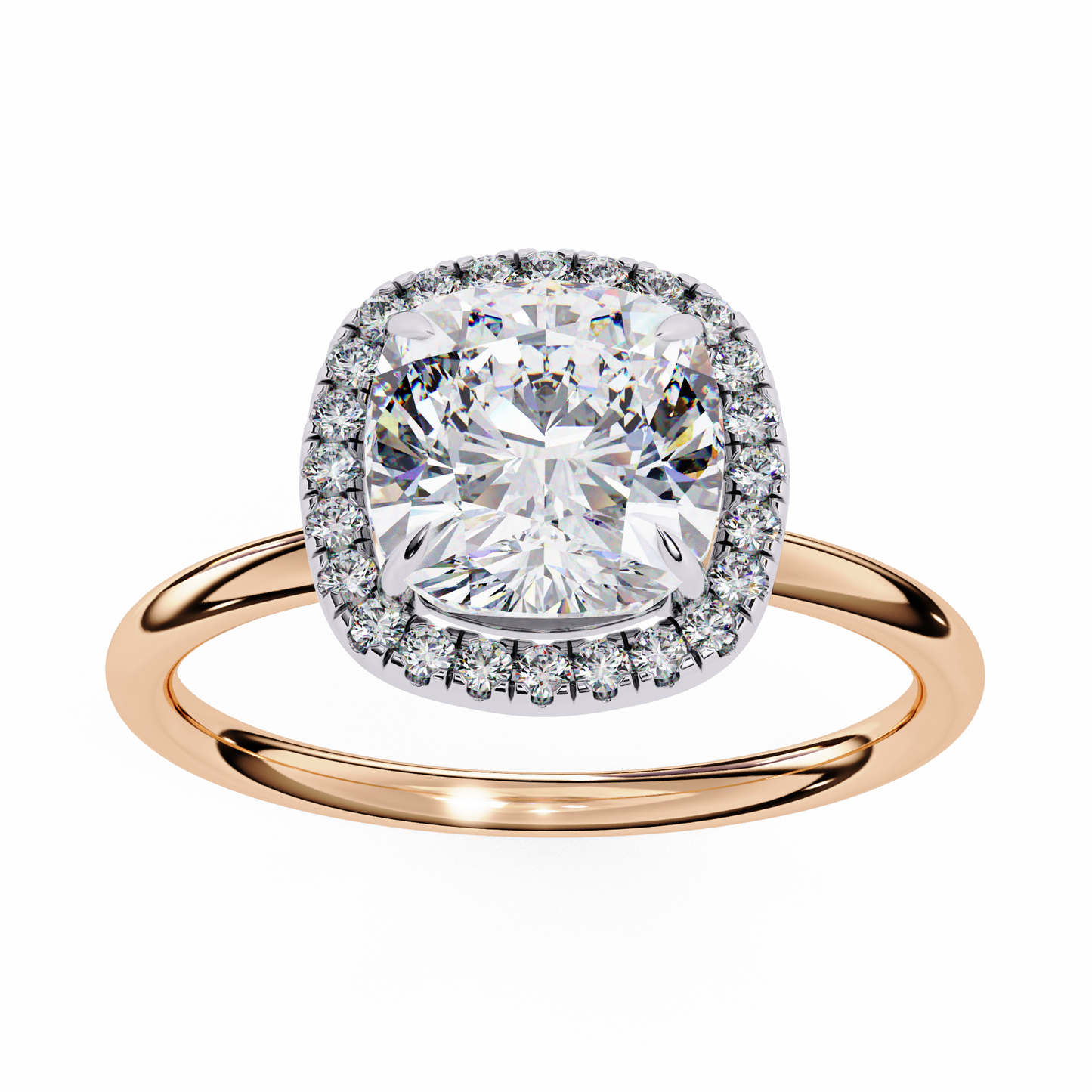 The Classic Halo Engagement Ring