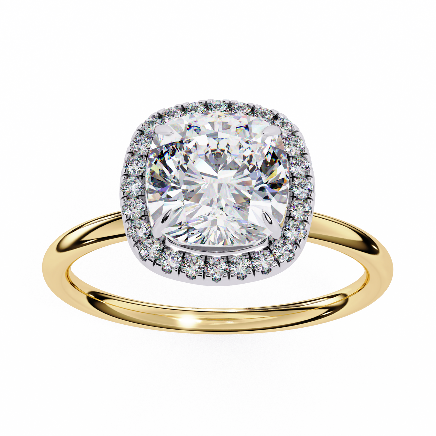 The Classic Halo Engagement Ring