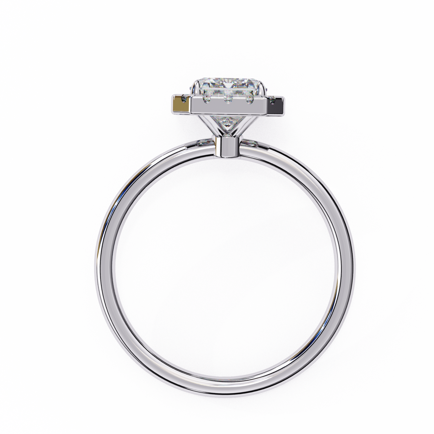 The Classic Halo Engagement Ring