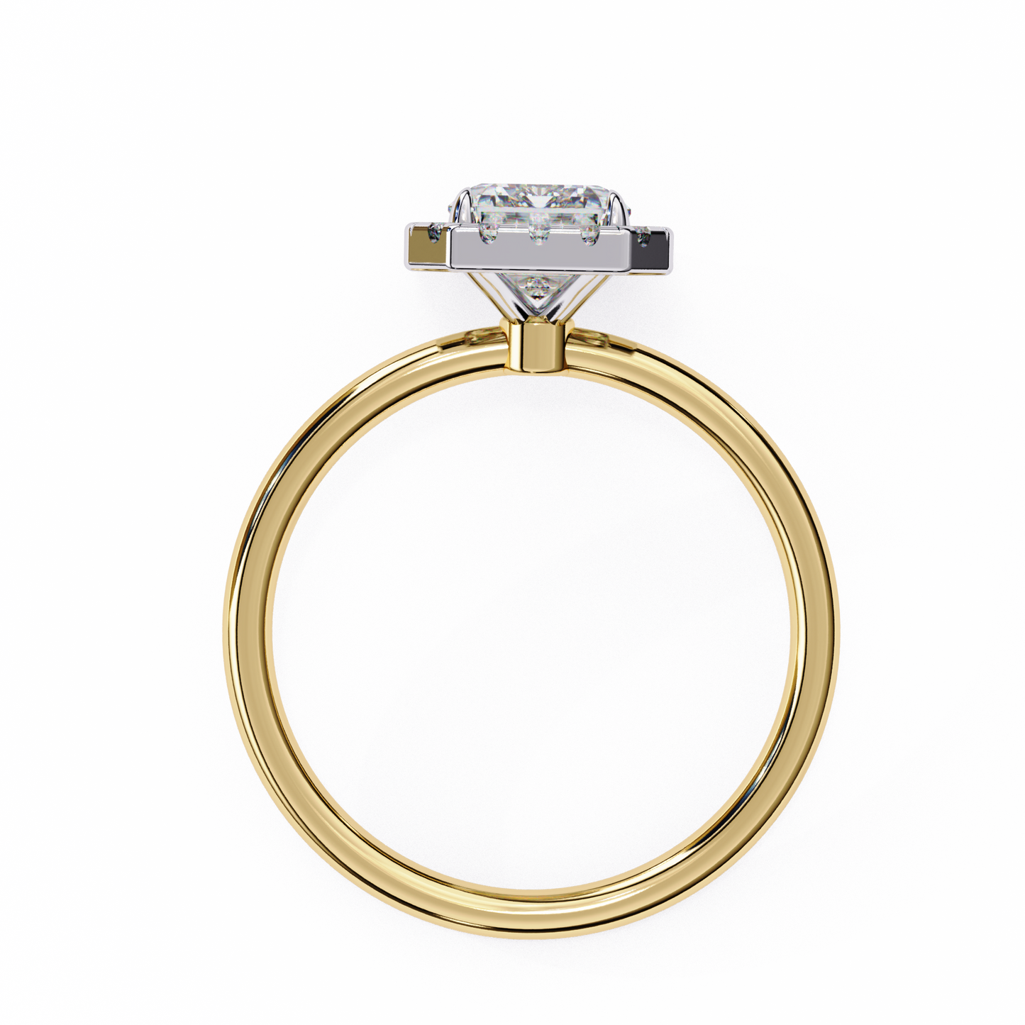 The Classic Halo Engagement Ring