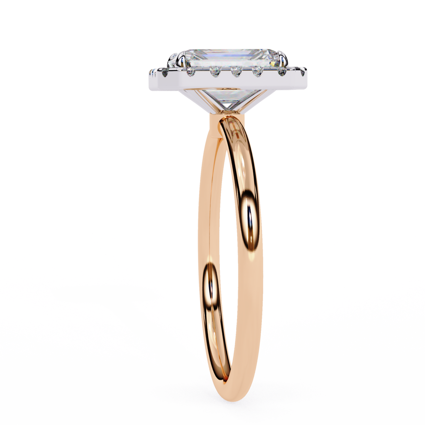The Classic Halo Engagement Ring