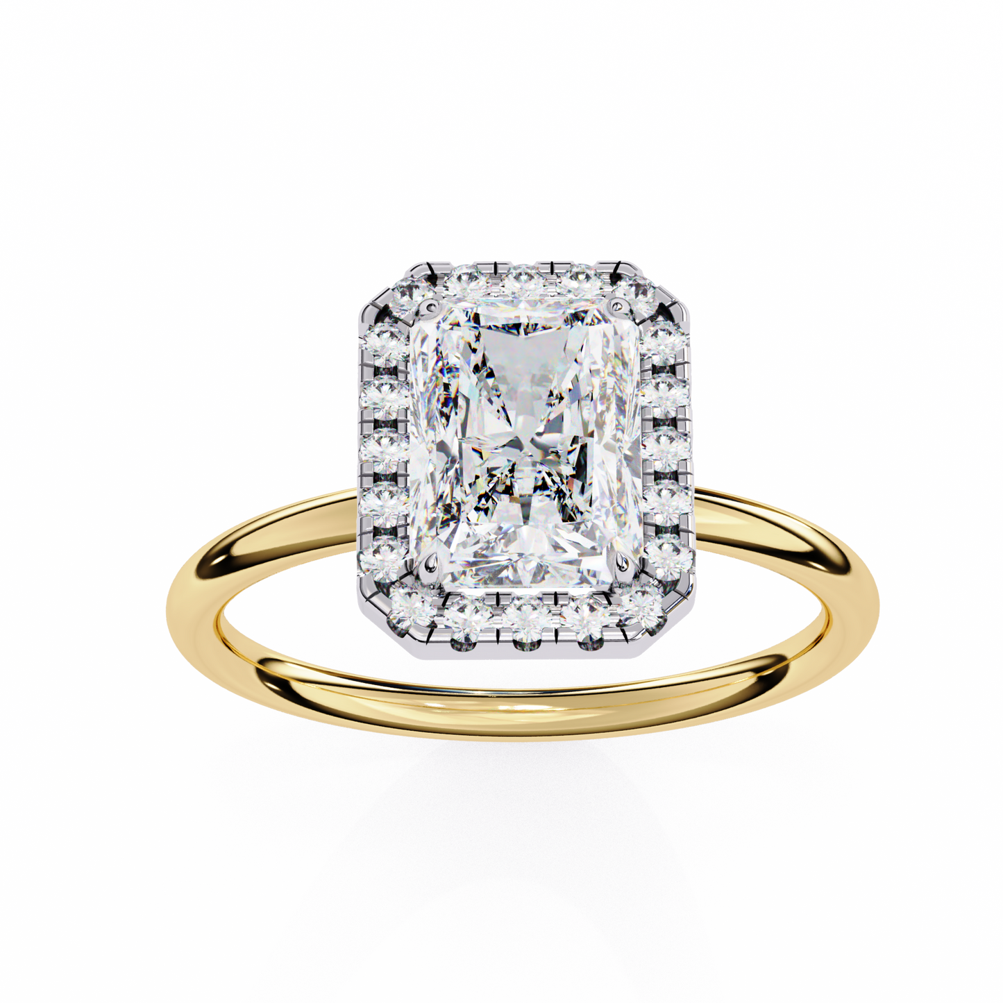 The Classic Halo Engagement Ring