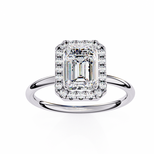 The Classic Halo Engagement Ring