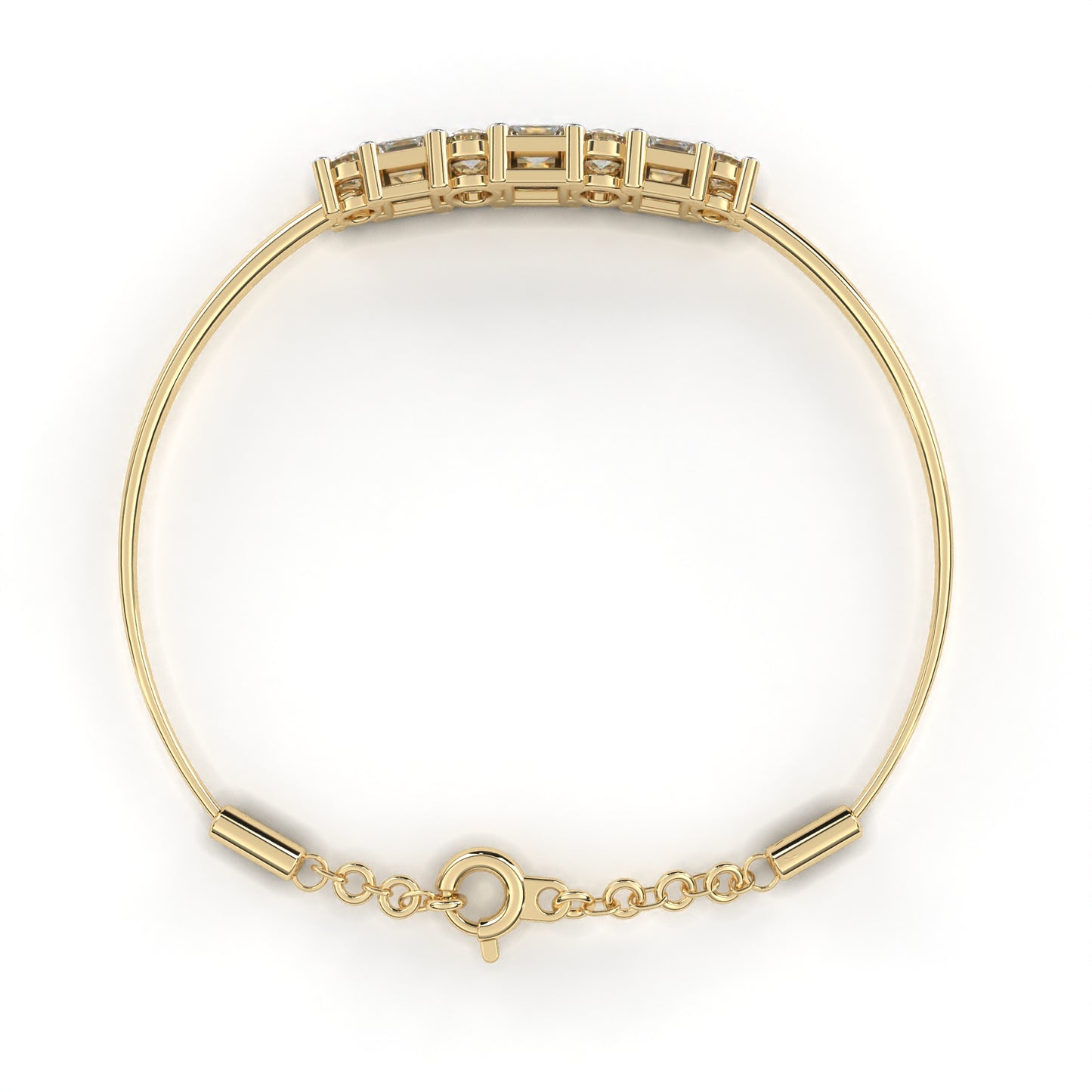 Aurora Duo Half Bangle Bracelet