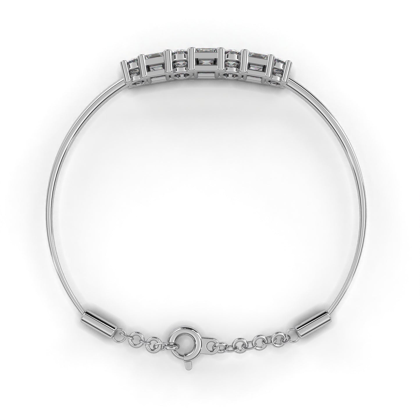 Aurora Duo Half Bangle Bracelet