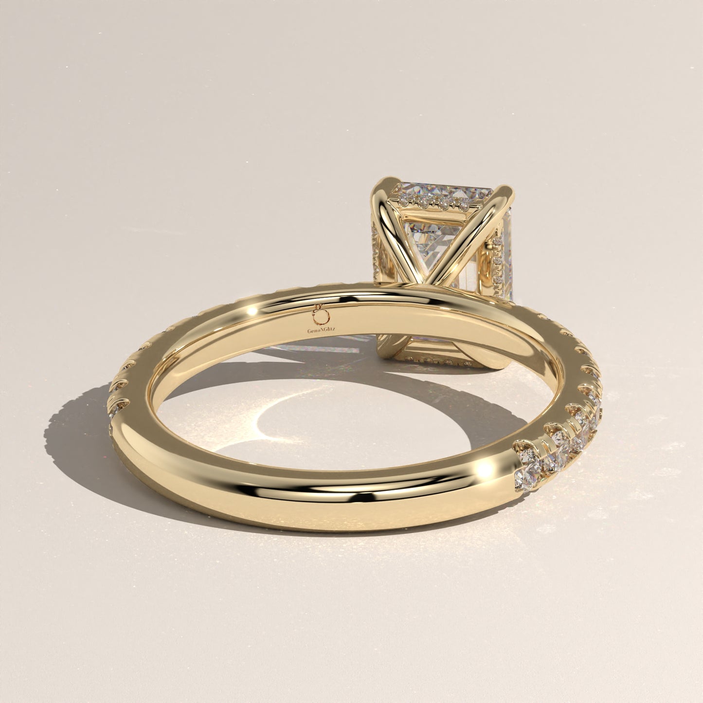 The Solitaire Emerald Engagement Ring
