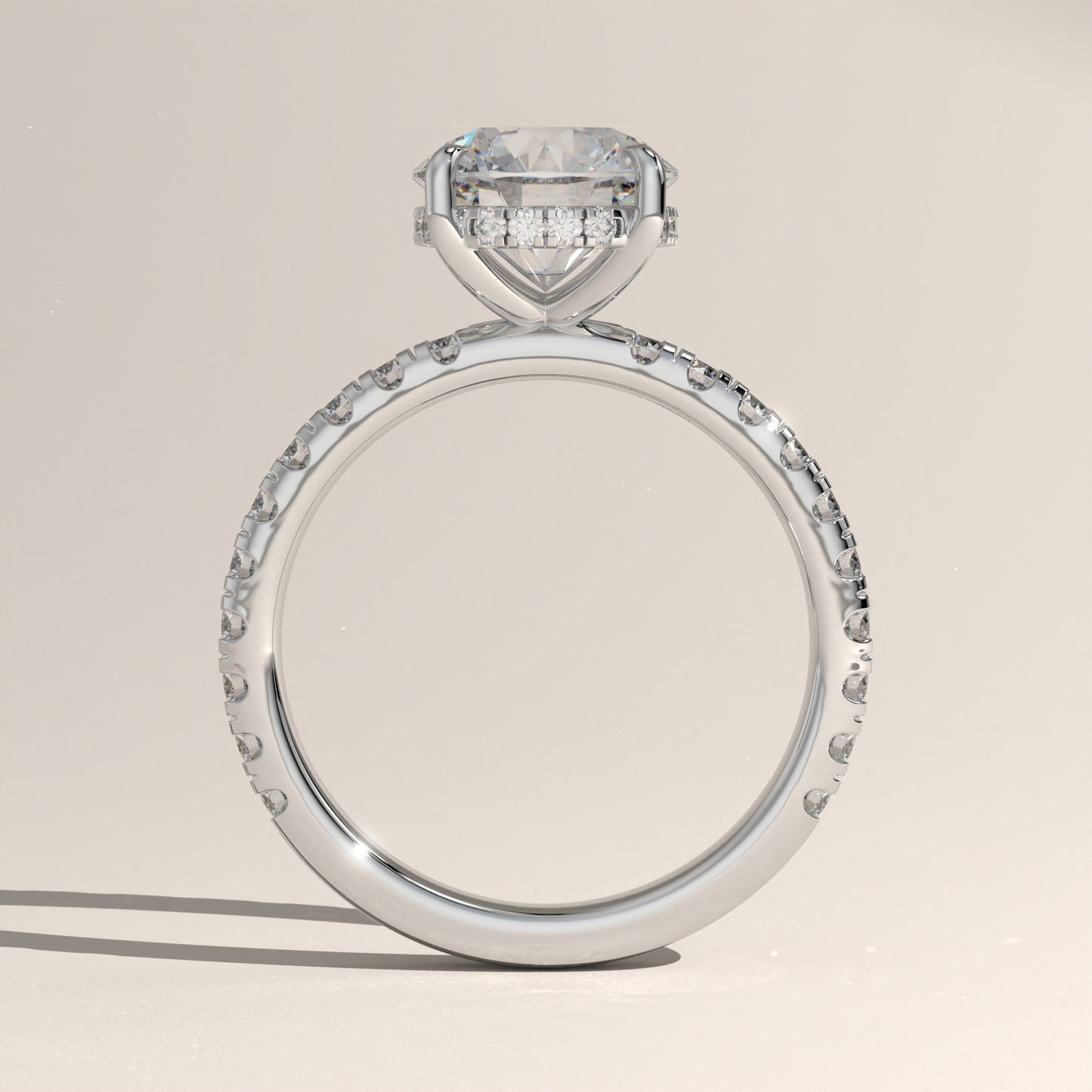 The Solitaire Round Engagement Ring