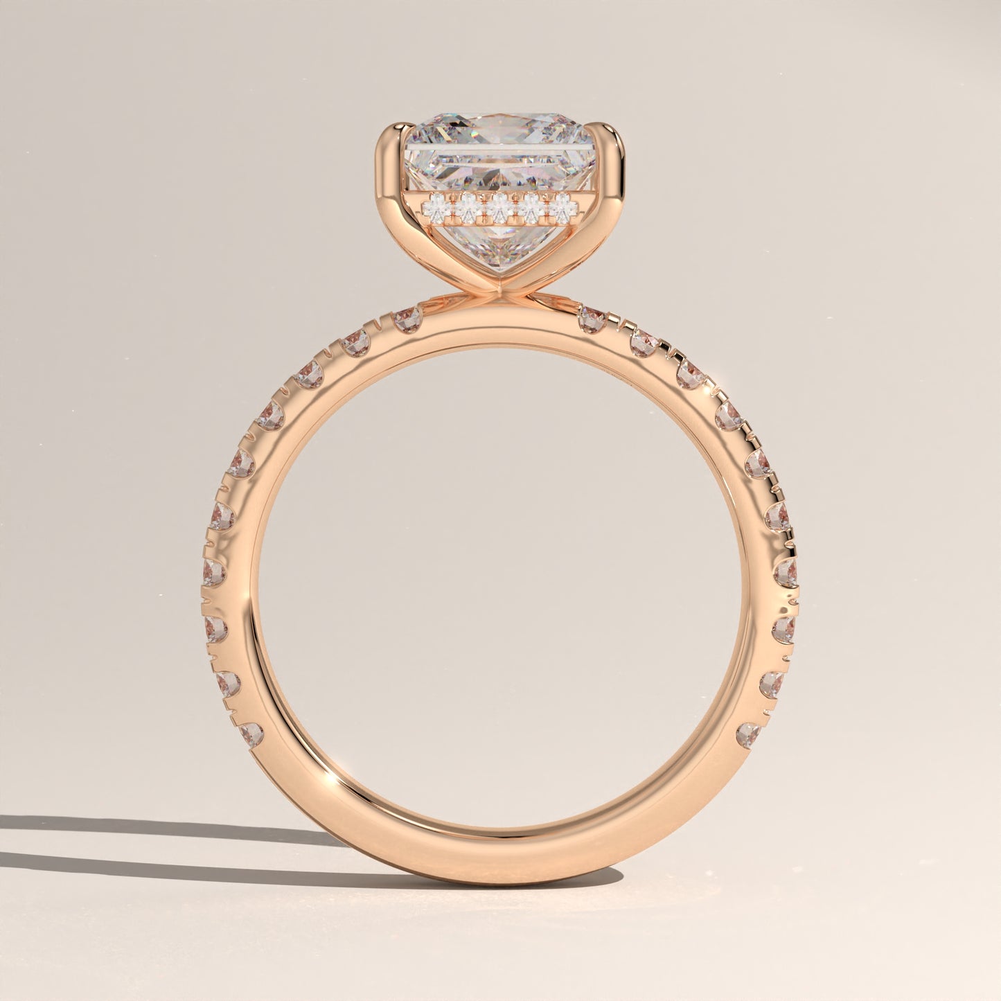 The Solitaire Princess Engagement Ring