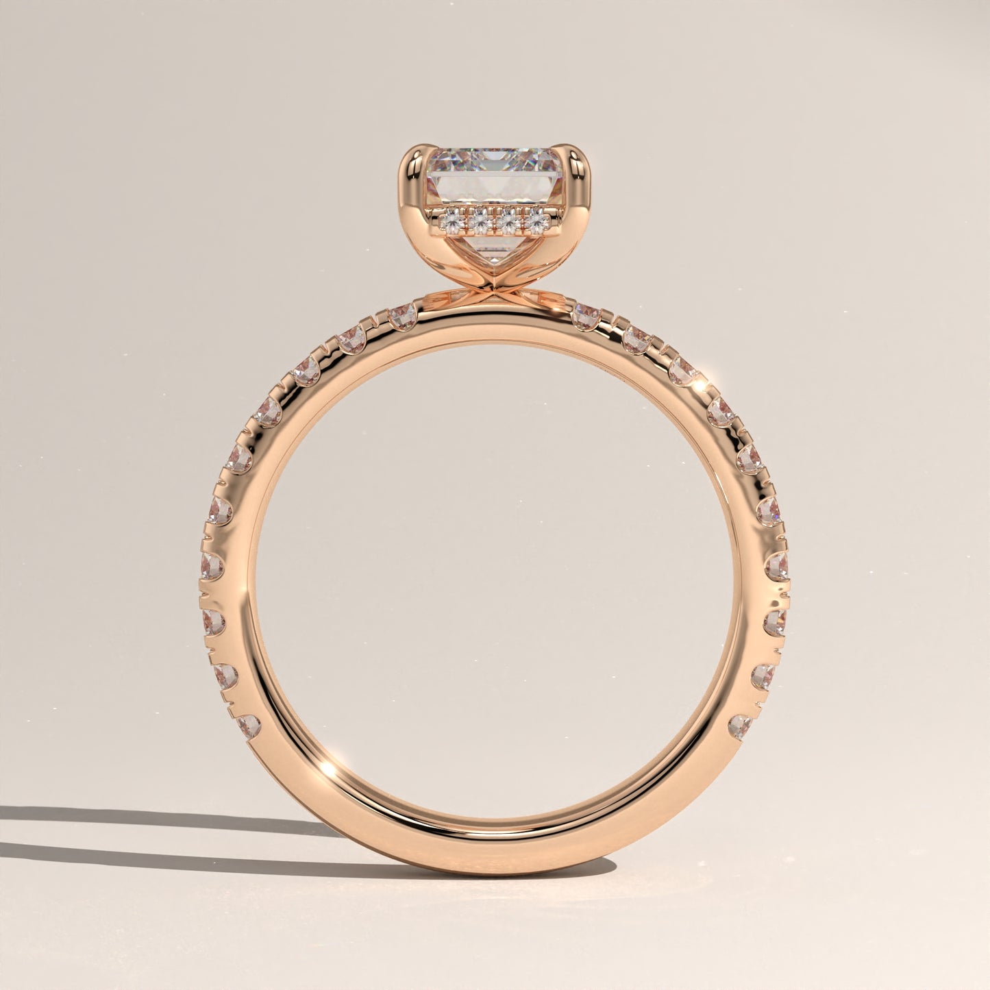 The Solitaire Emerald Engagement Ring
