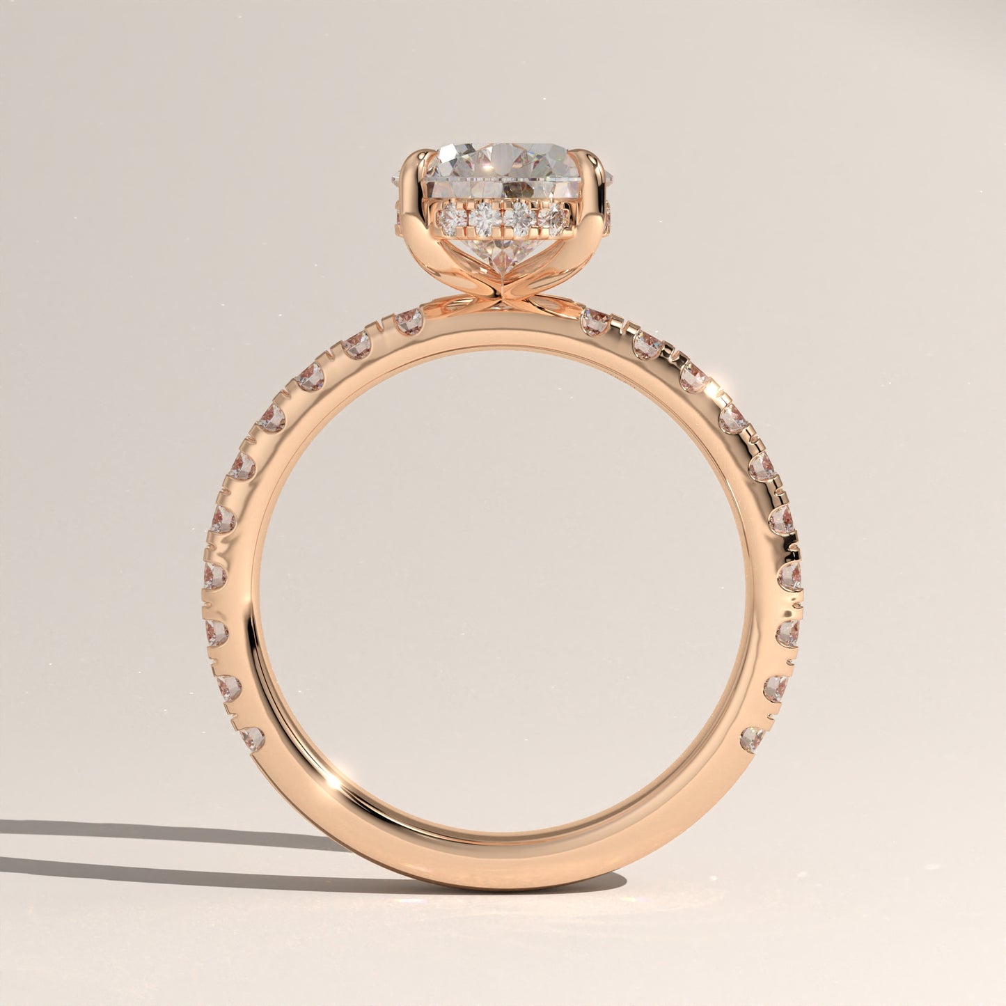 The Solitaire Pear Engagement Ring