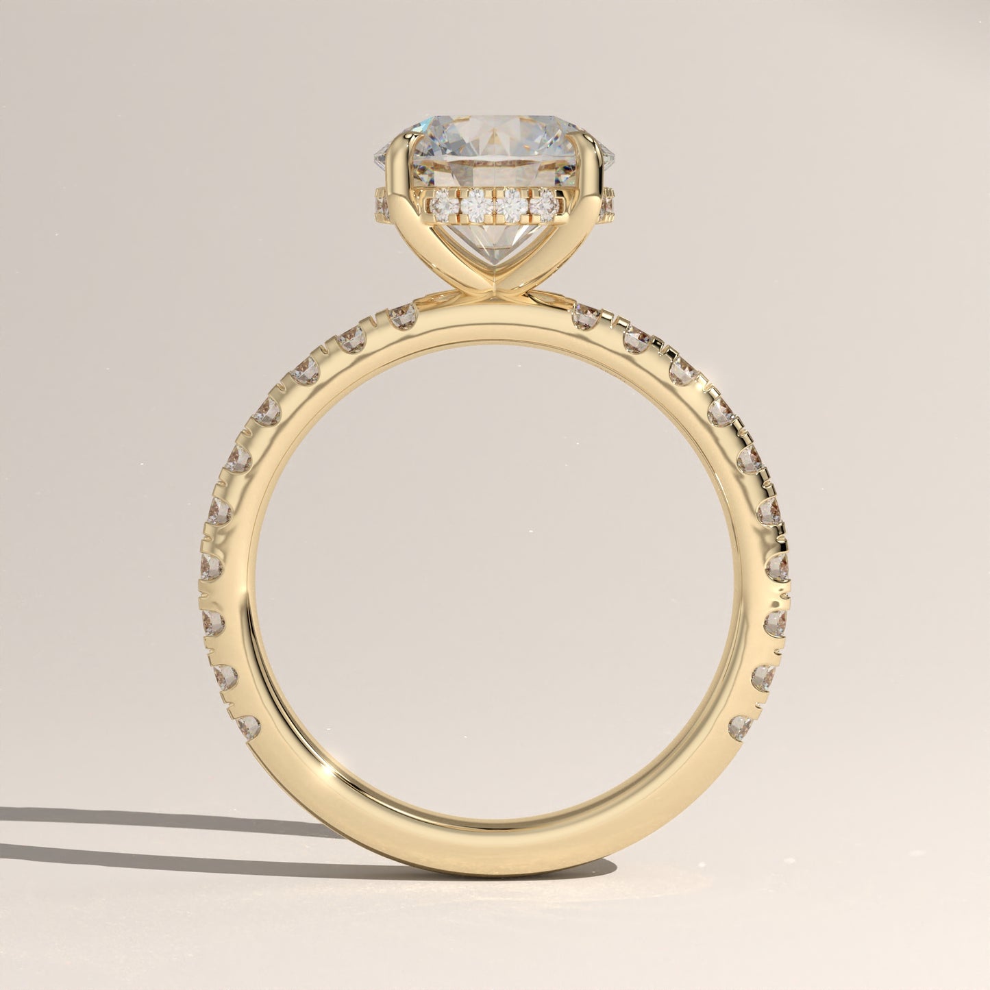 The Solitaire Round Engagement Ring
