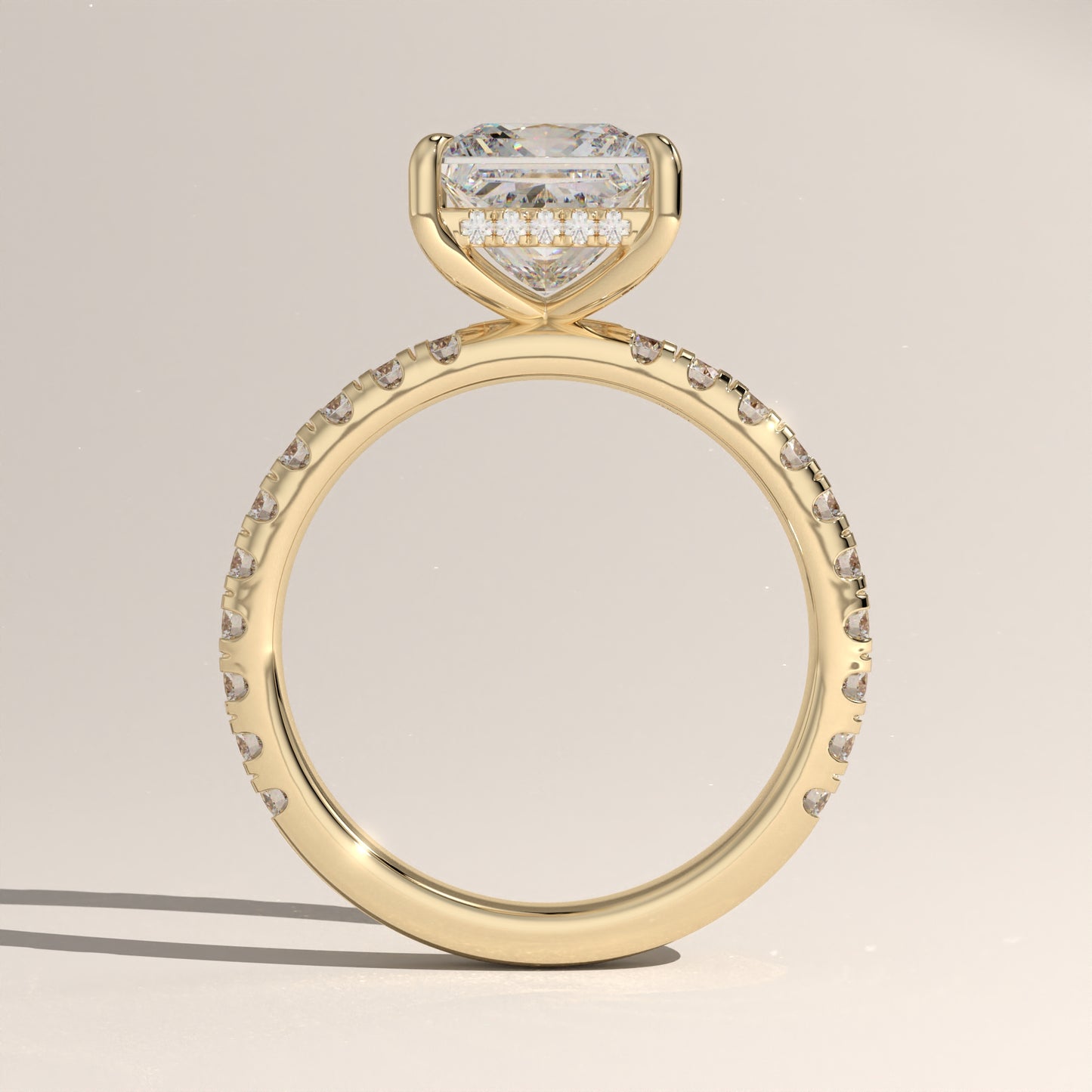 The Solitaire Princess Engagement Ring