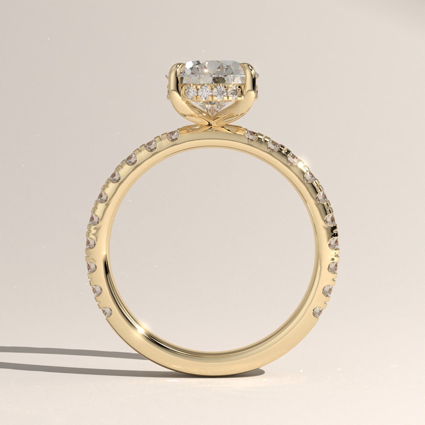 The Solitaire Pear Engagement Ring