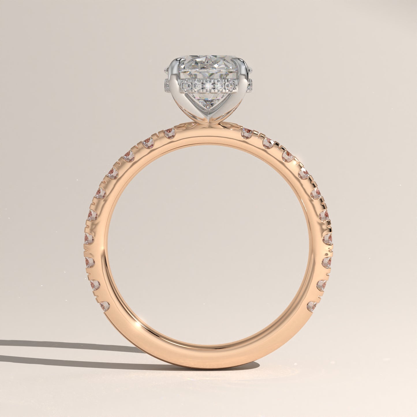 The Solitaire Oval Engagement Ring