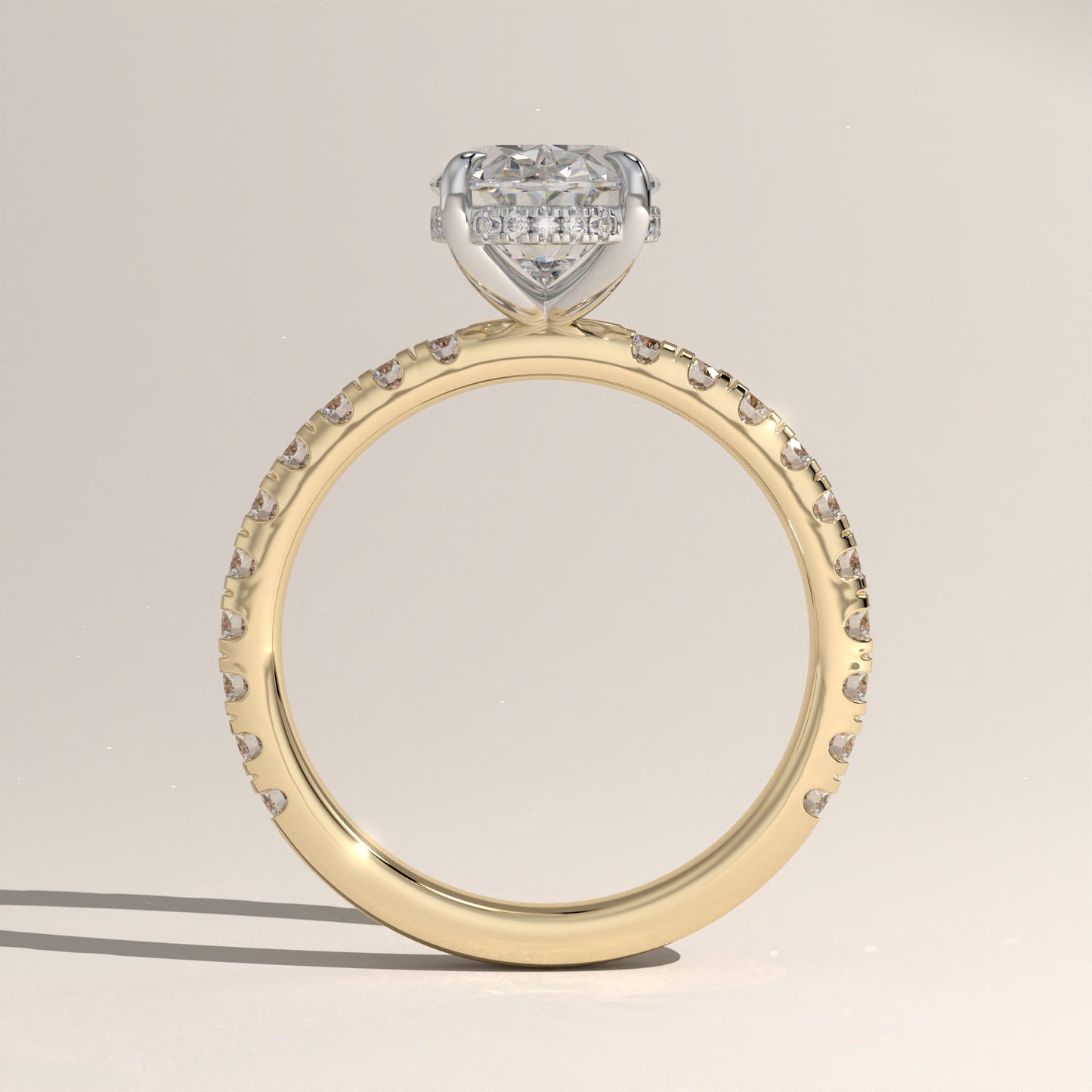 The Solitaire Oval Engagement Ring