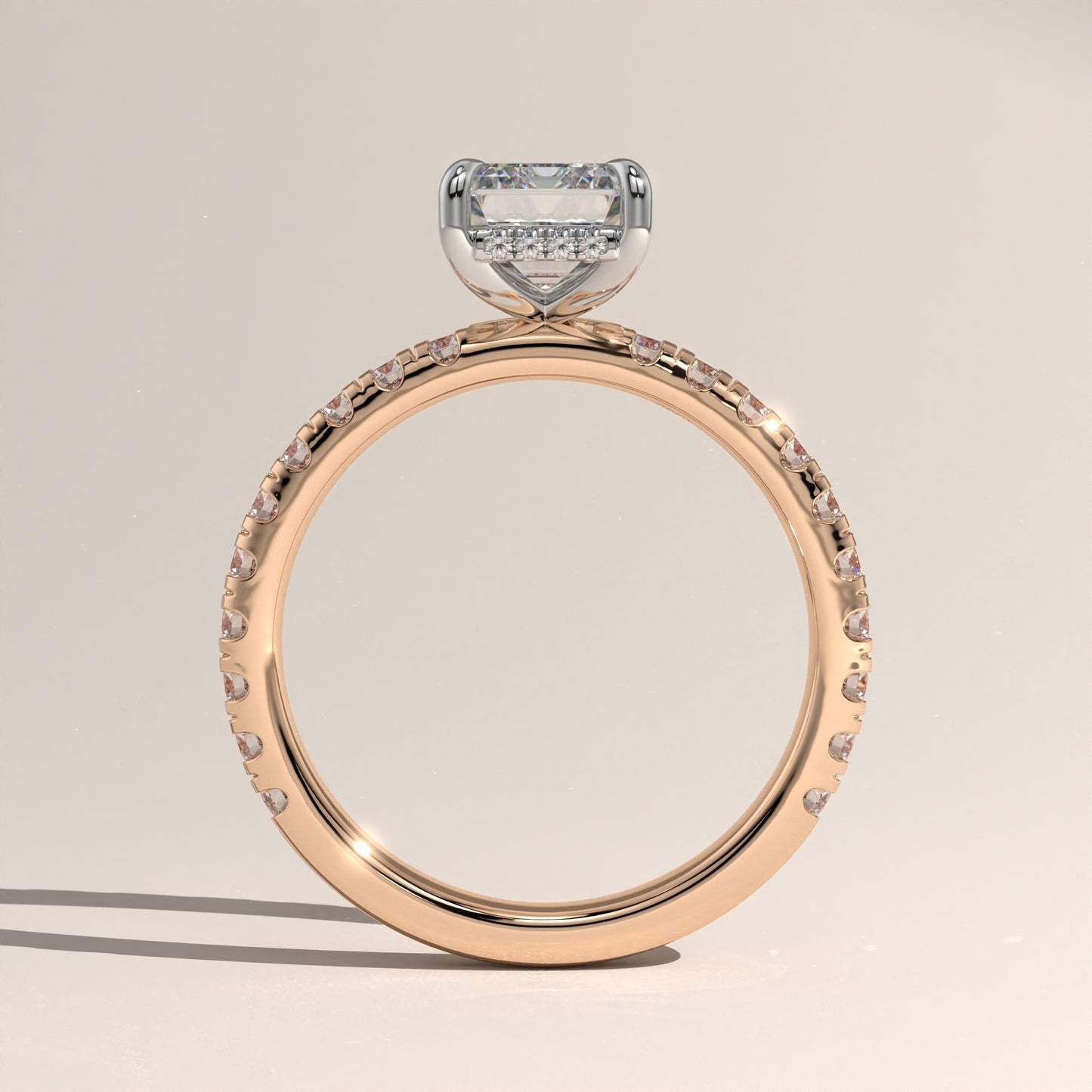 The Solitaire Emerald Engagement Ring