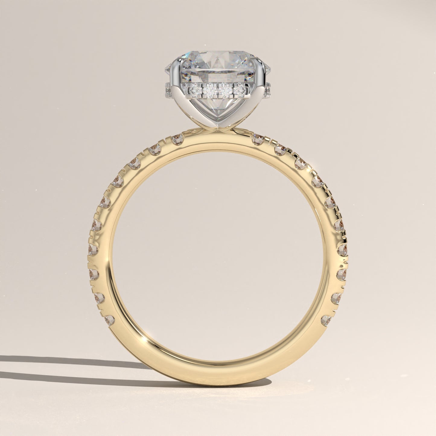 The Solitaire Round Engagement Ring