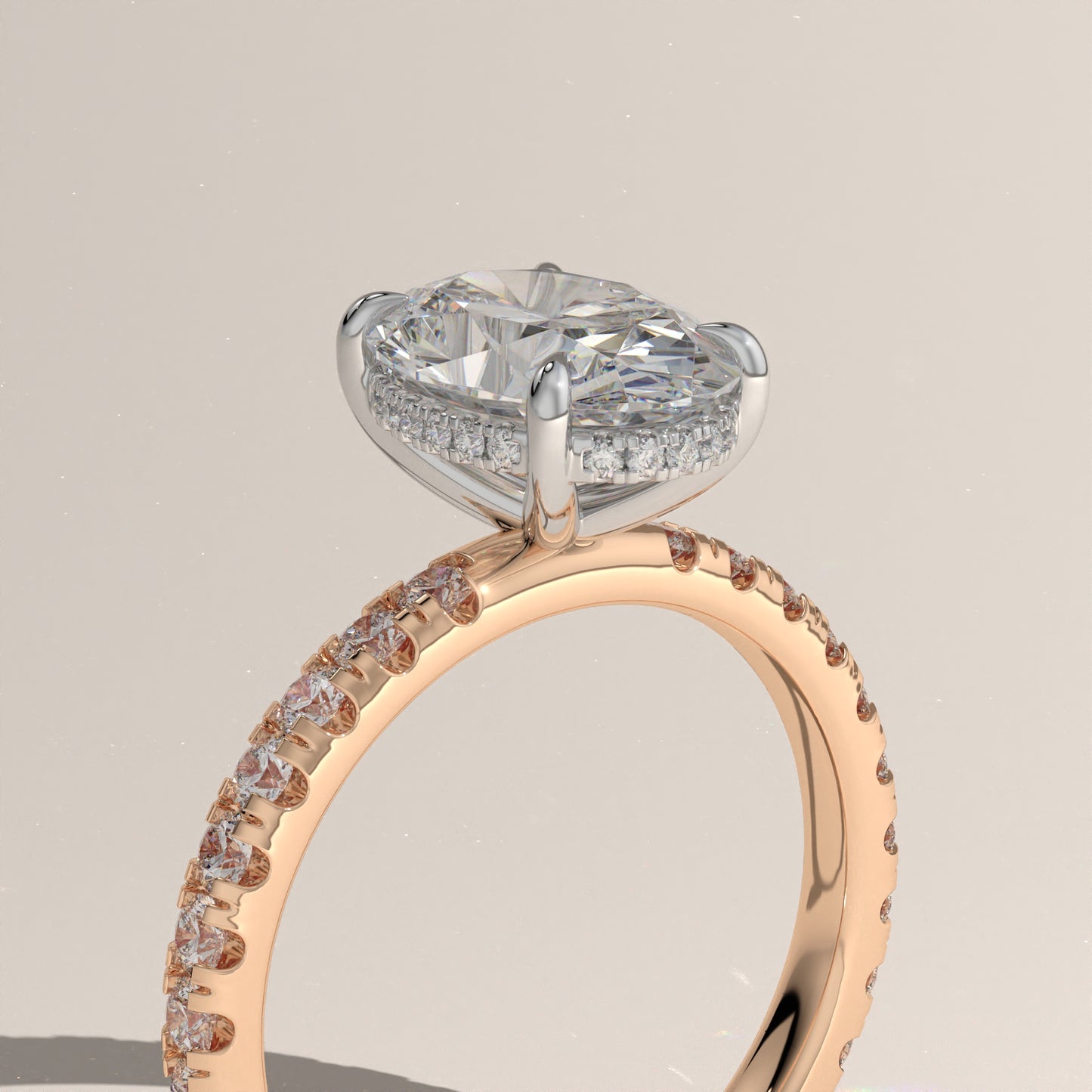 The Solitaire Oval Engagement Ring