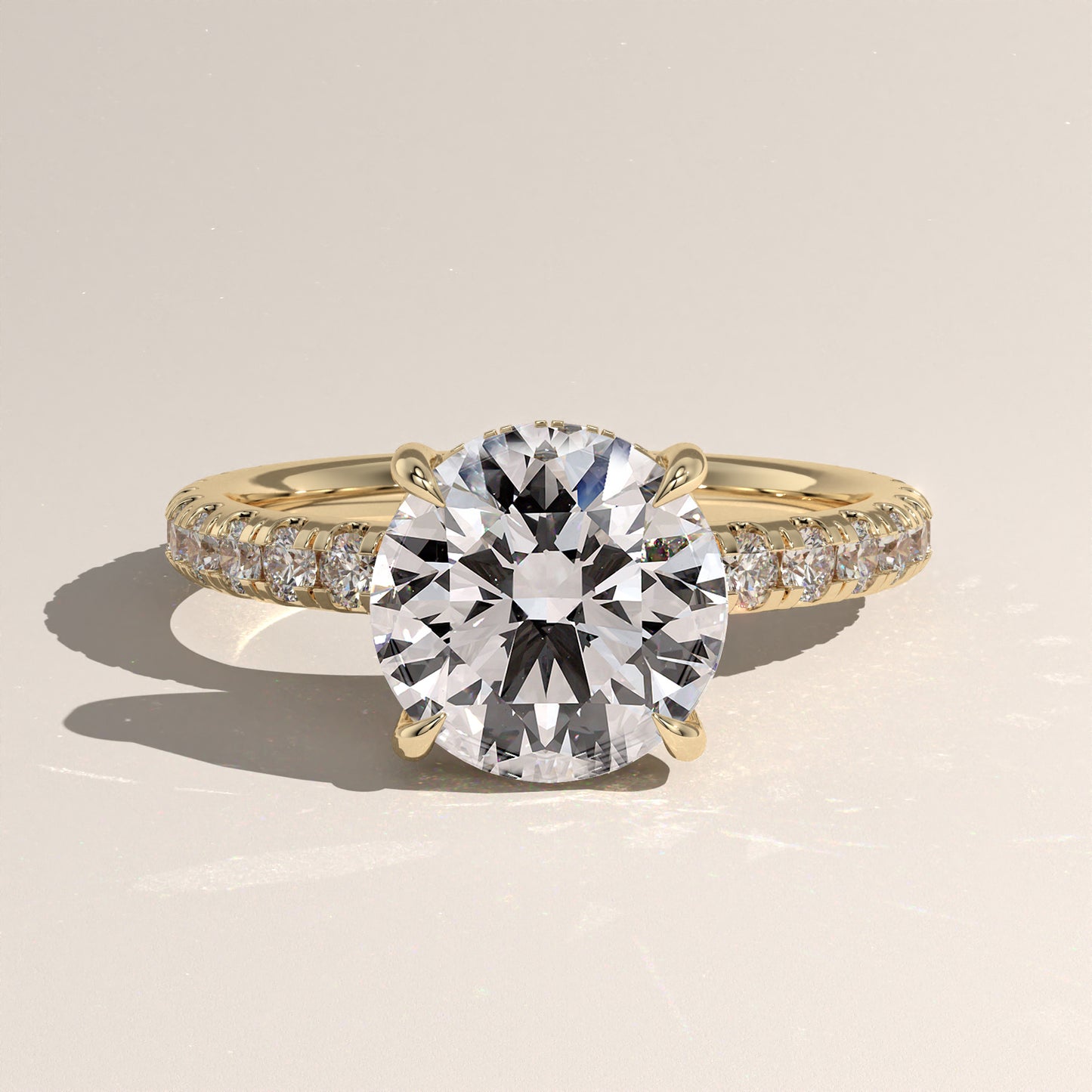 The Solitaire Round Engagement Ring