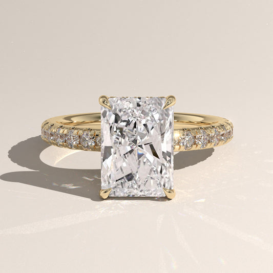 The Solitaire Radiant Engagement Ring