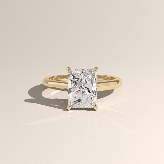 The Cathedral Radiant Engagement Ring