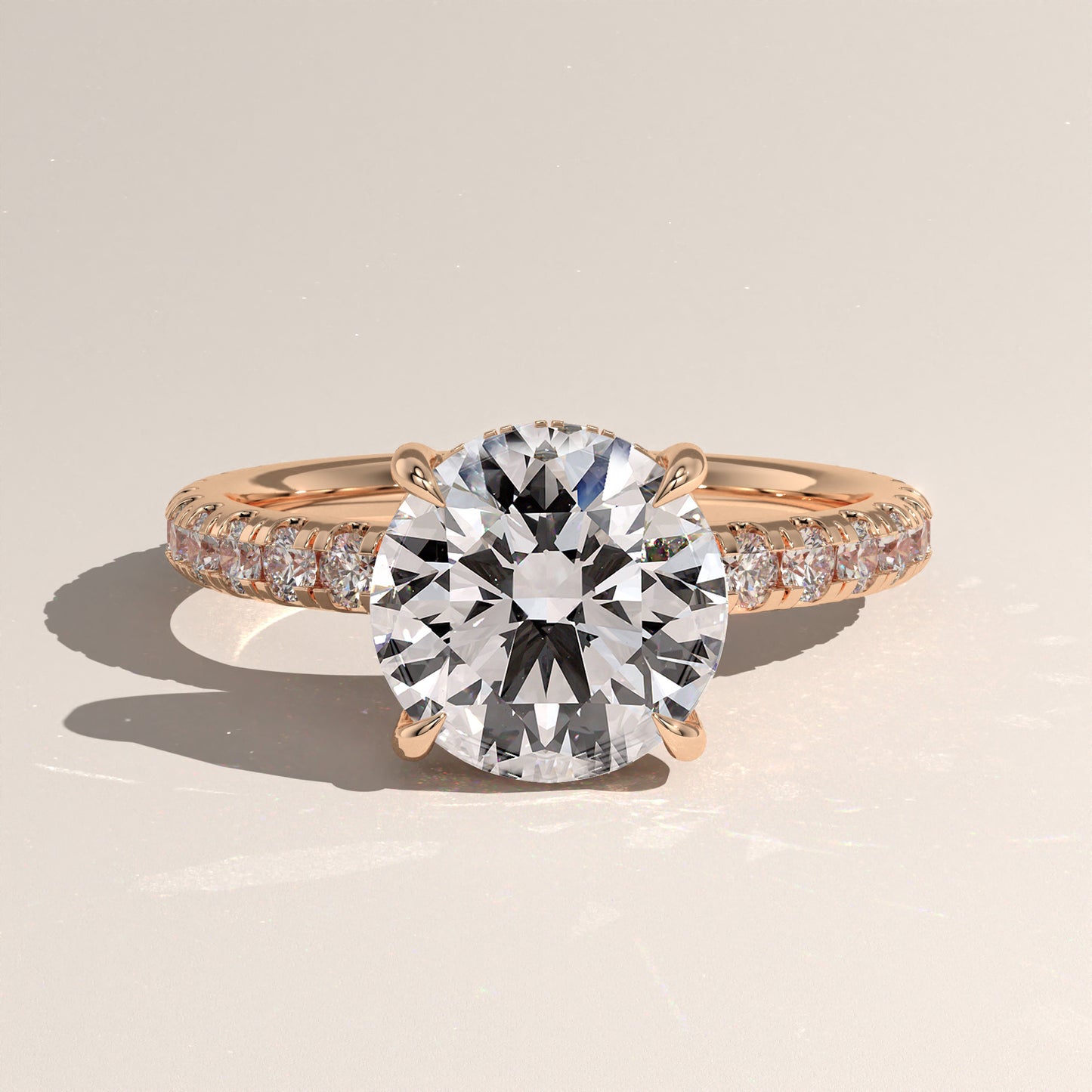 The Solitaire Round Engagement Ring