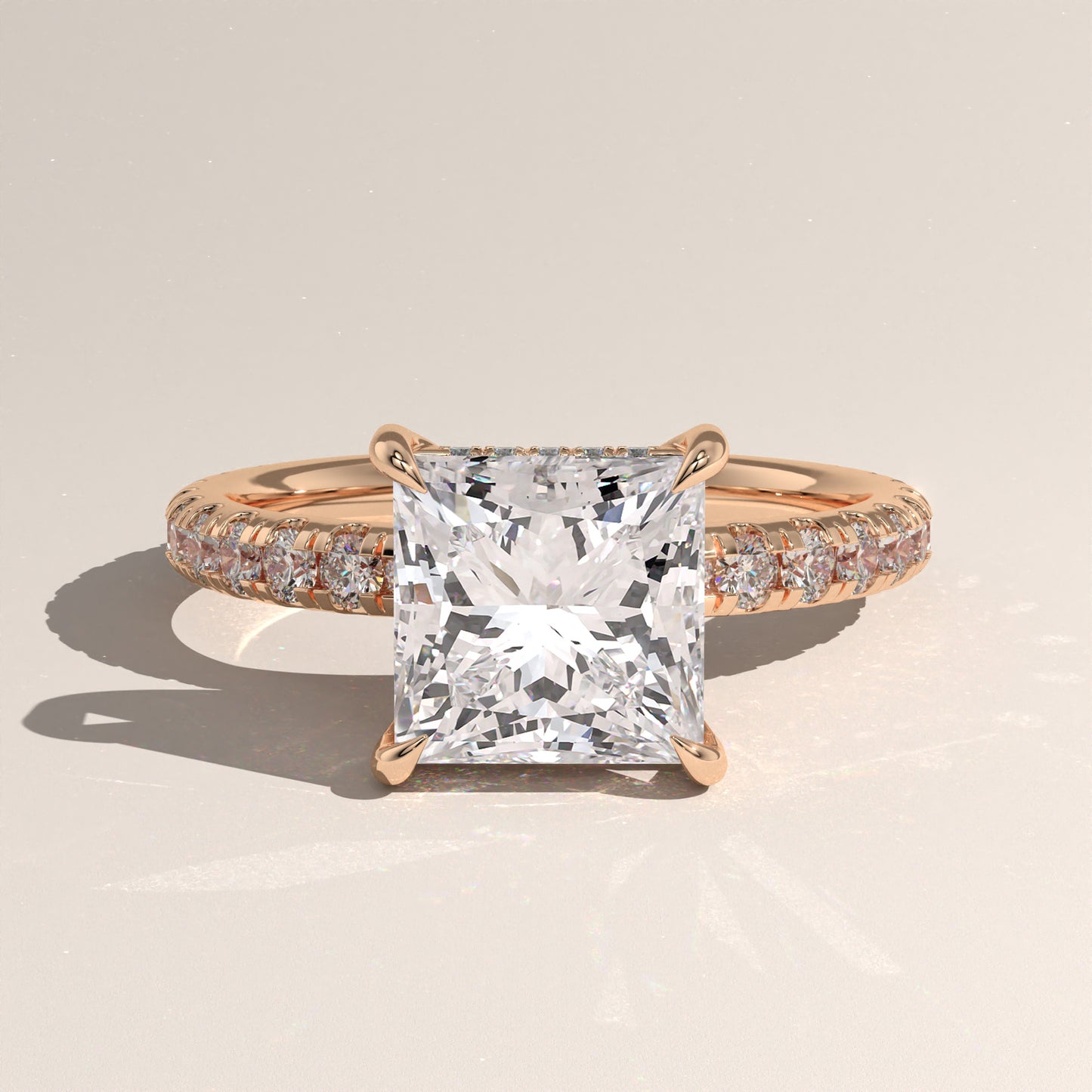 The Solitaire Princess Engagement Ring
