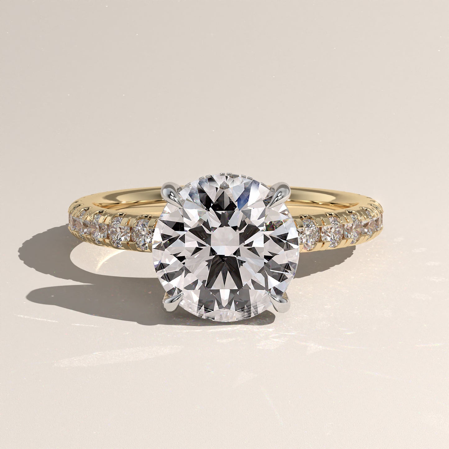 The Solitaire Round Engagement Ring