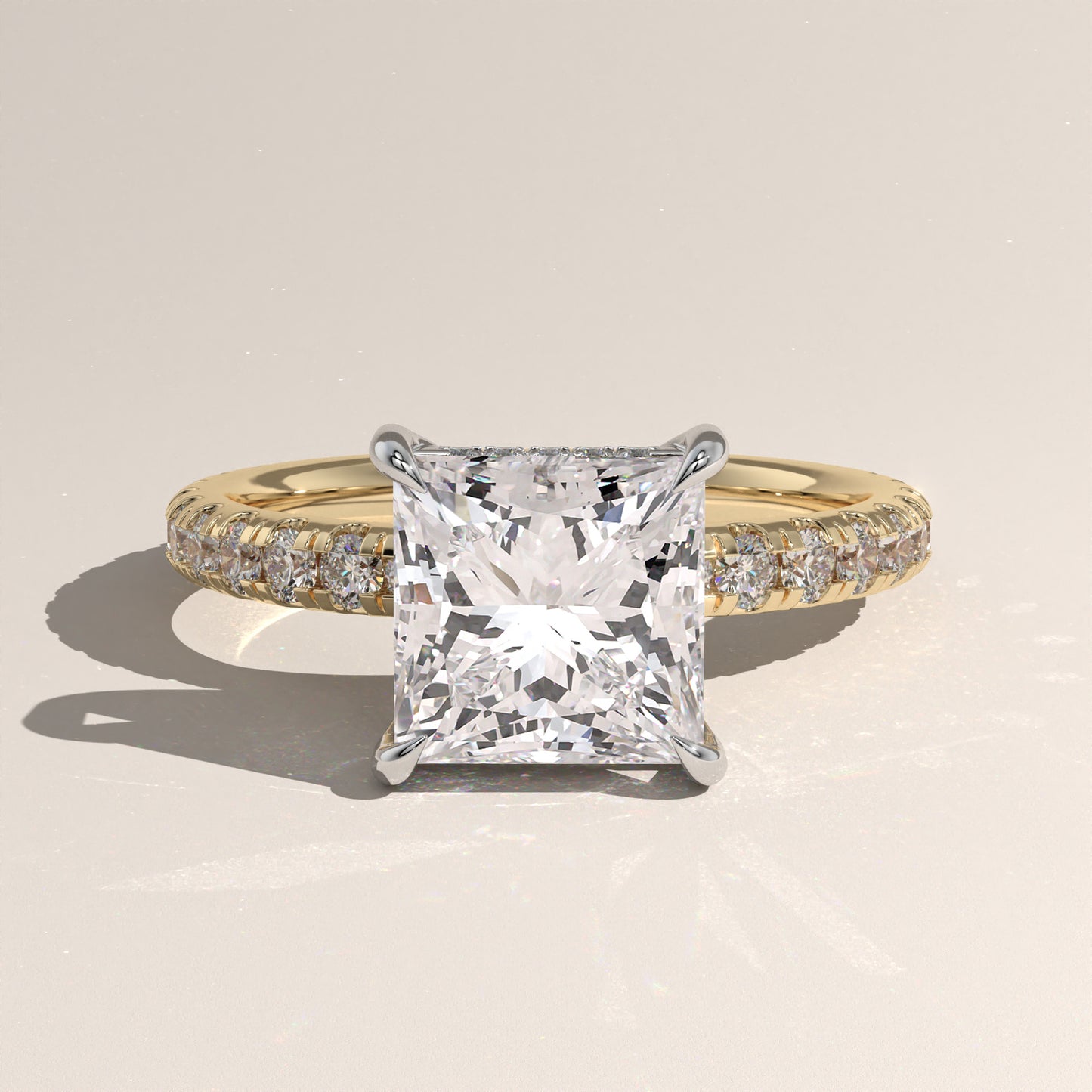 The Solitaire Princess Engagement Ring