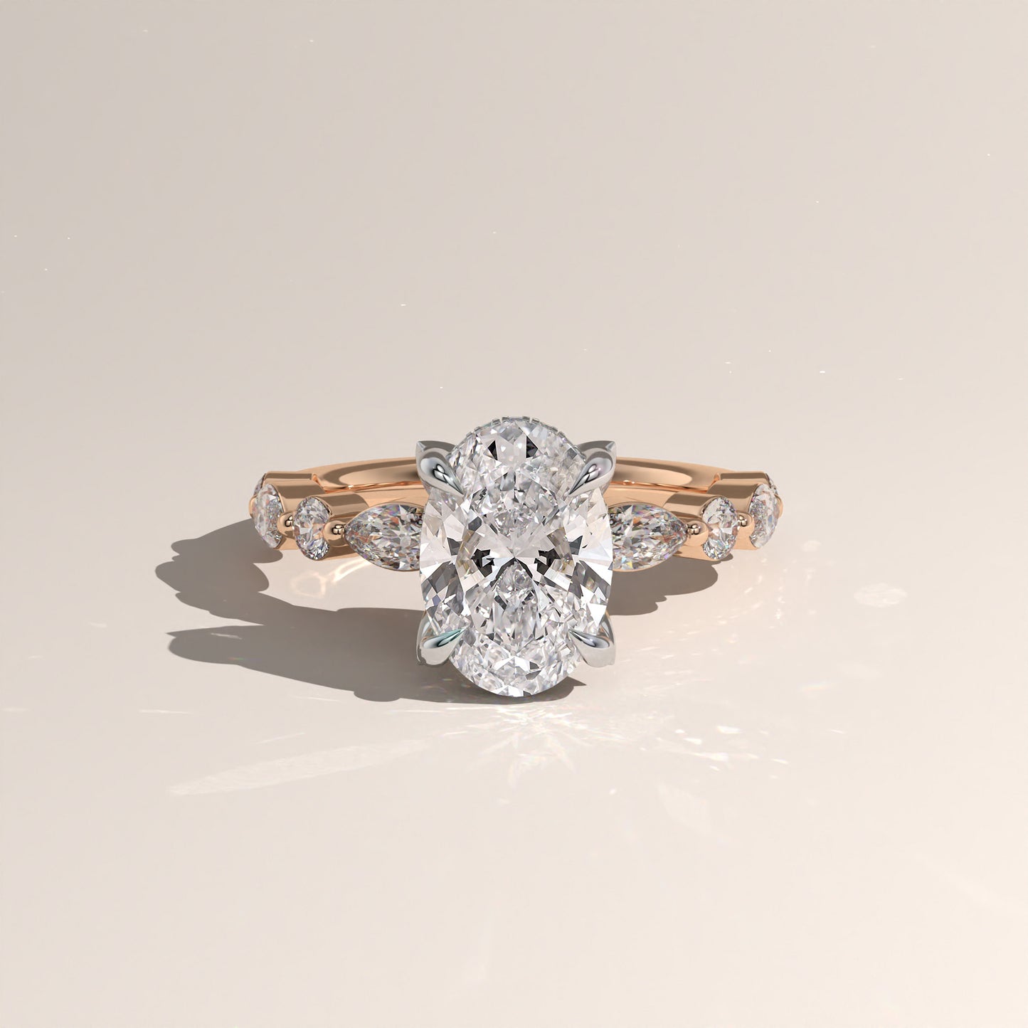The Lotus Bloom Engagement Ring