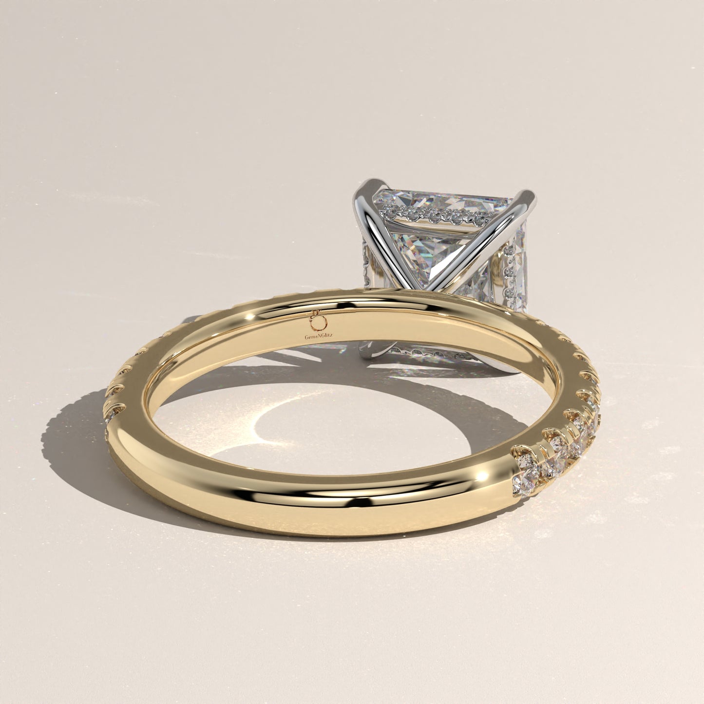The Solitaire Princess Engagement Ring