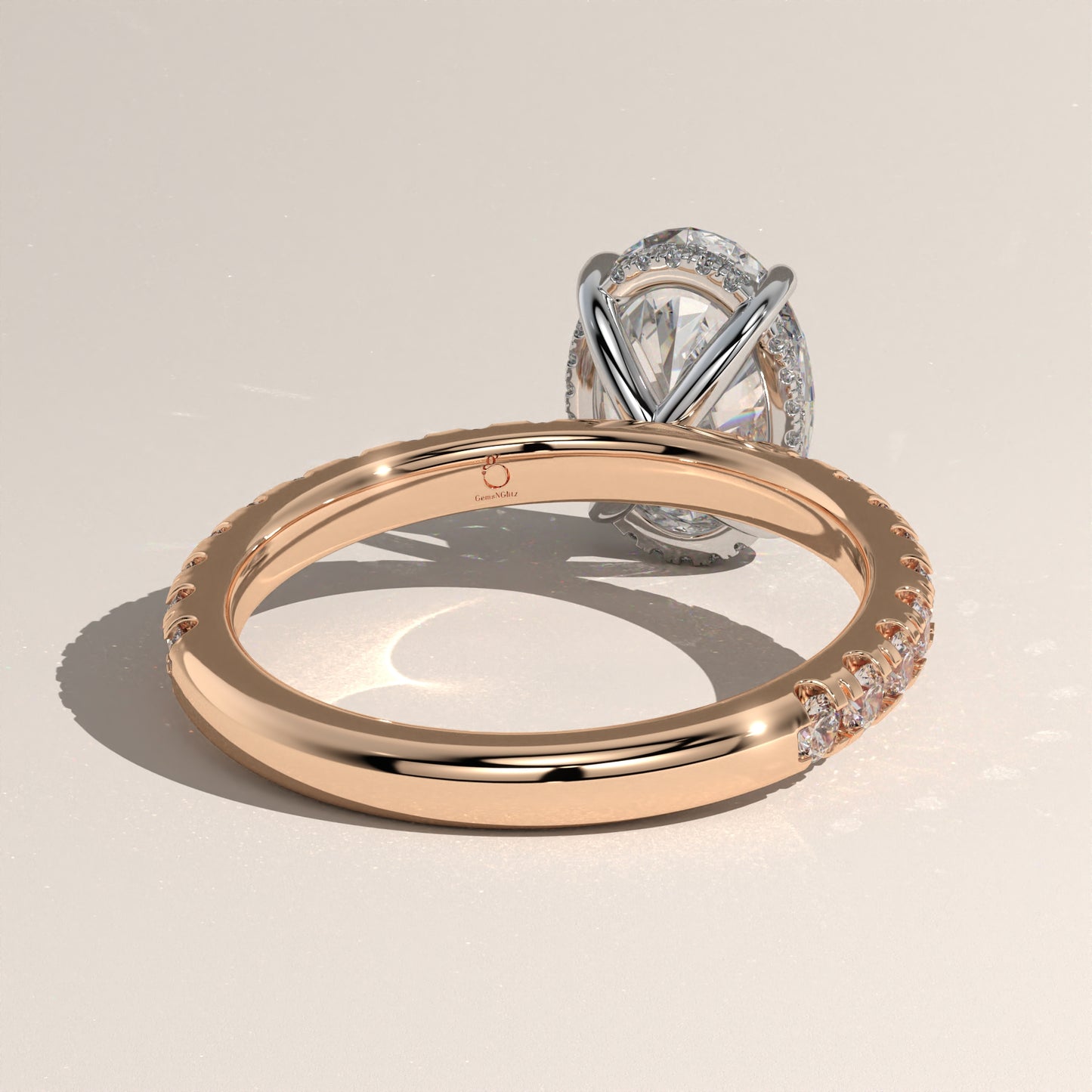 The Solitaire Oval Engagement Ring