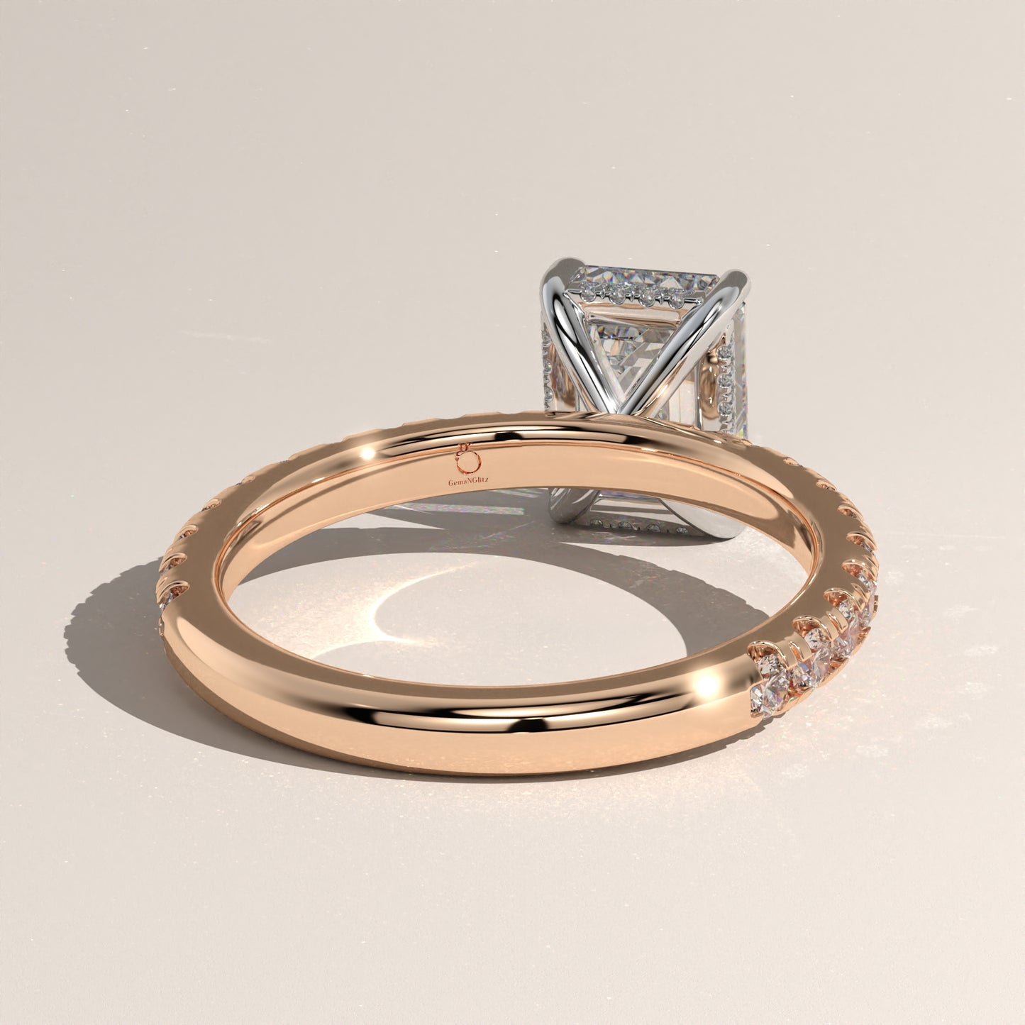 The Solitaire Emerald Engagement Ring
