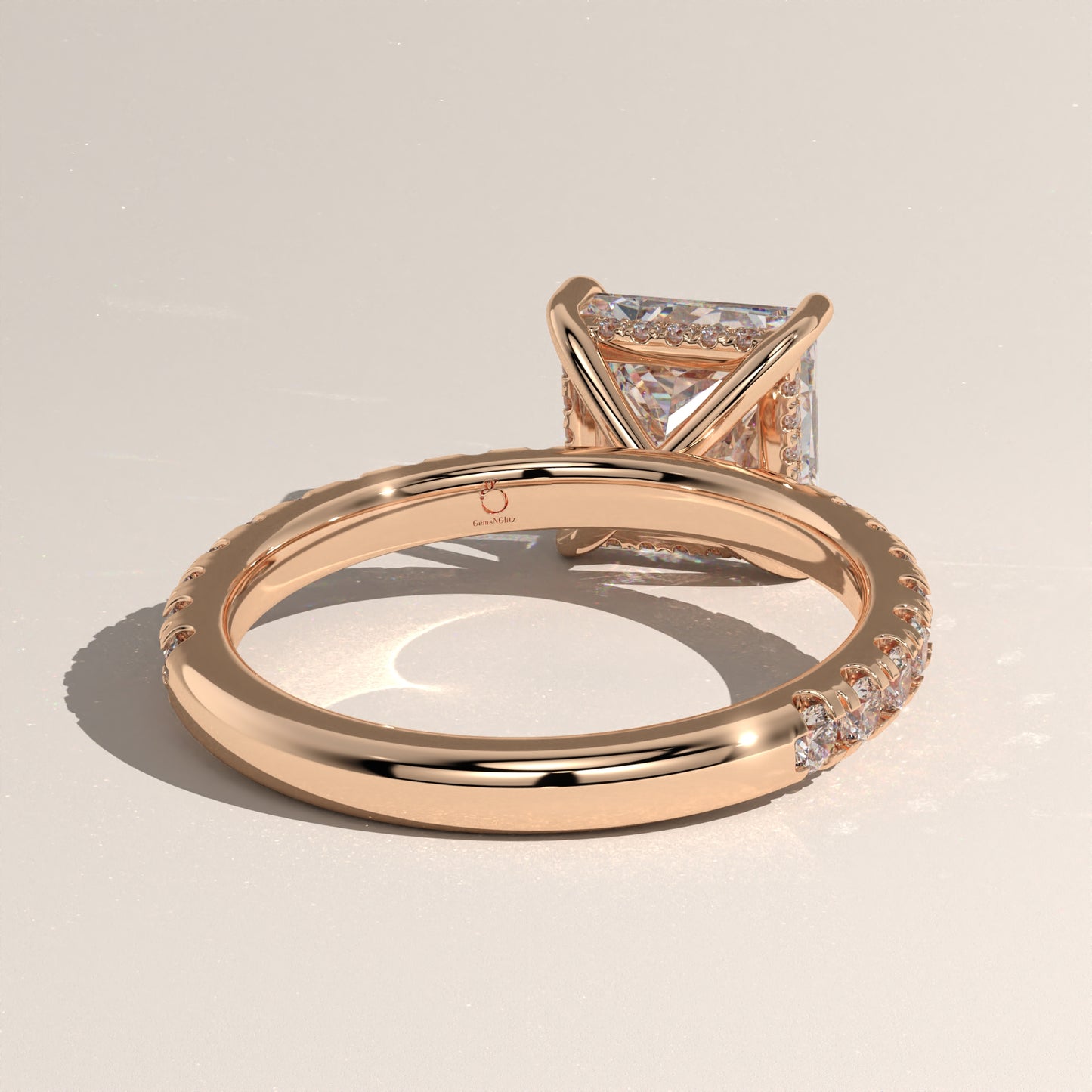 The Solitaire Princess Engagement Ring