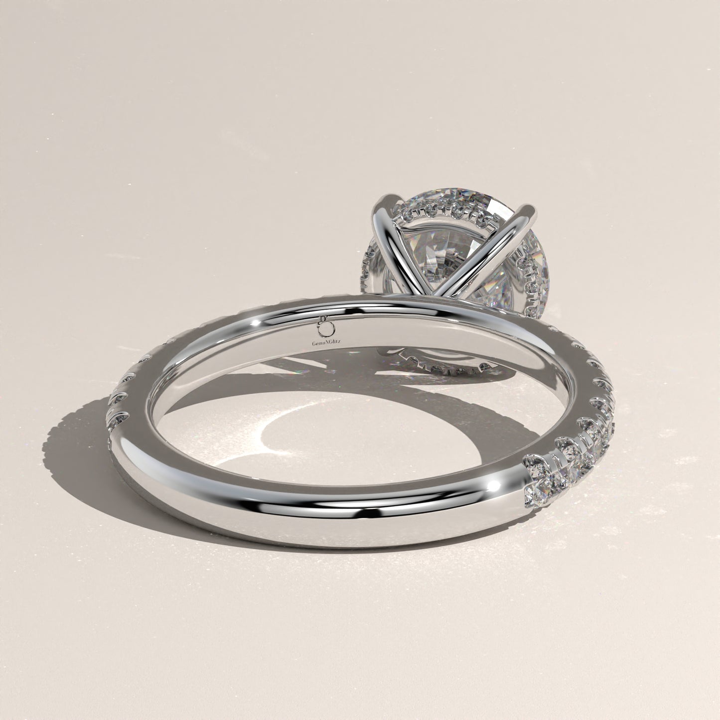 The Solitaire Round Engagement Ring