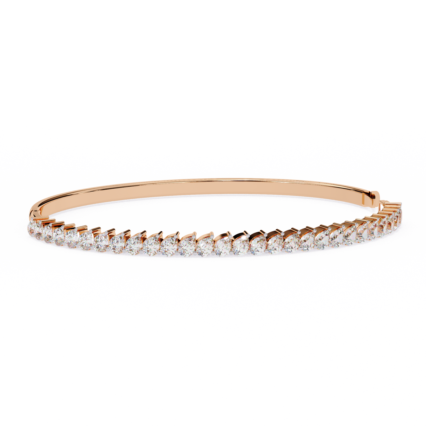 Pear Solitaire Diamond Bracelet