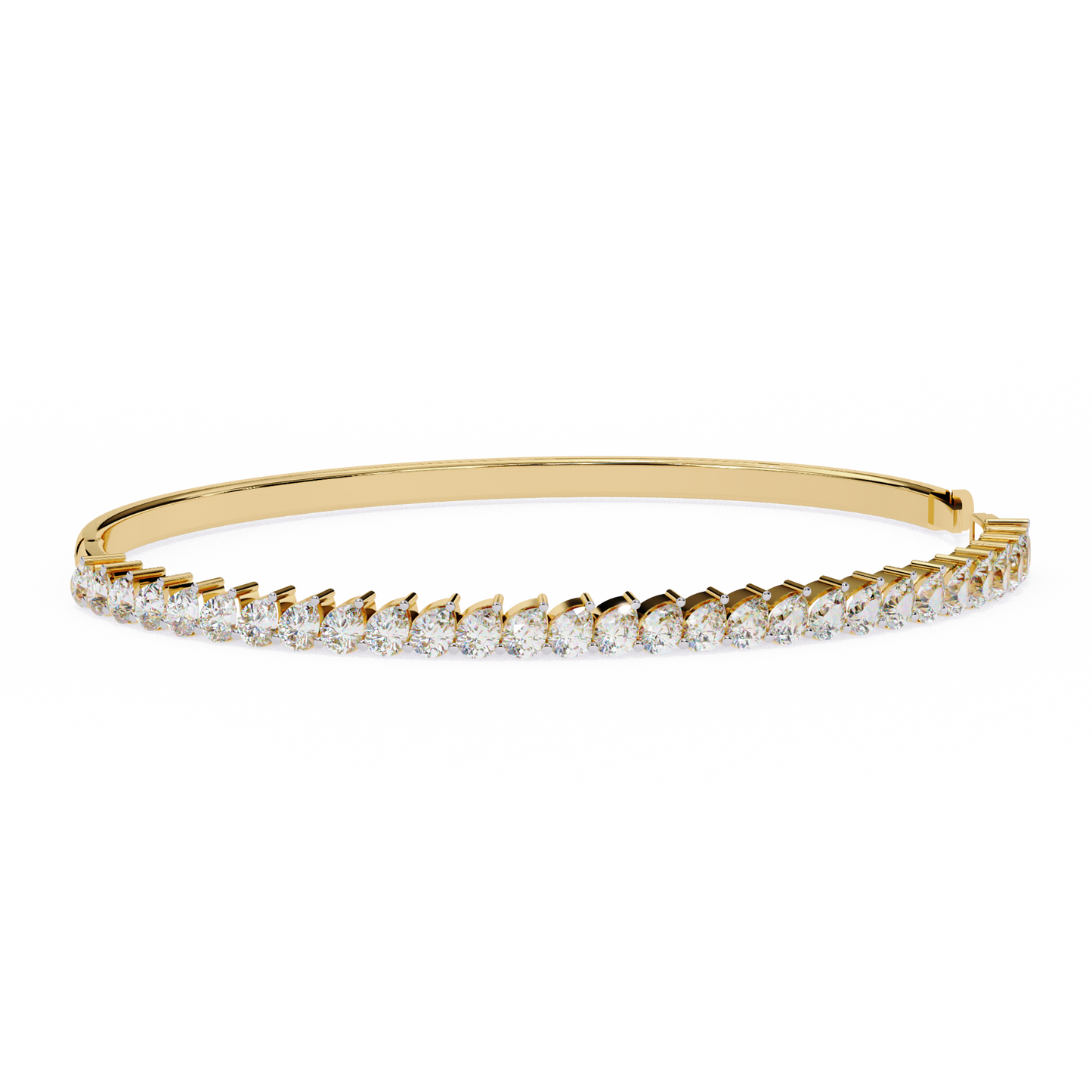 Pear Solitaire Diamond Bracelet