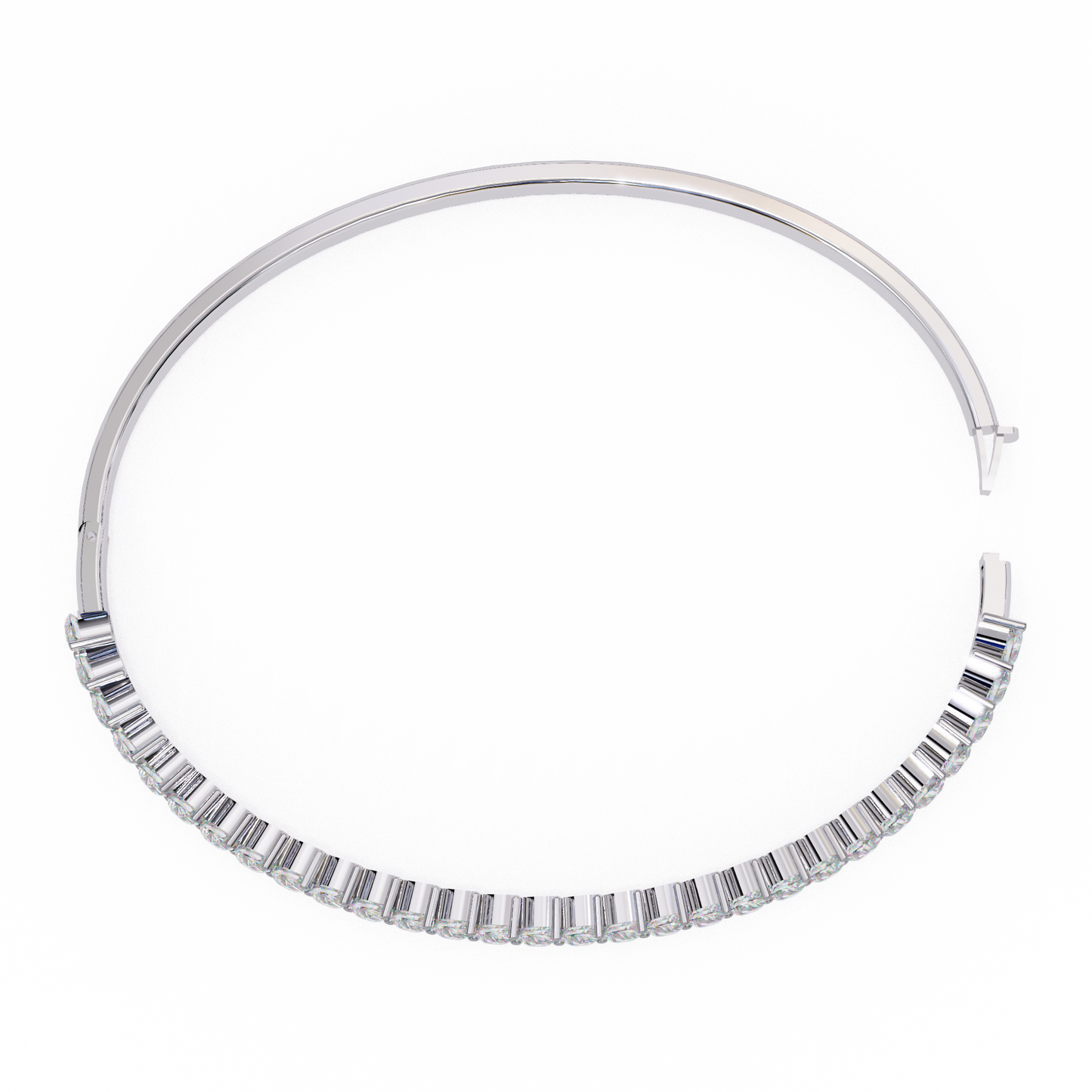 Pear Solitaire Diamond Bracelet