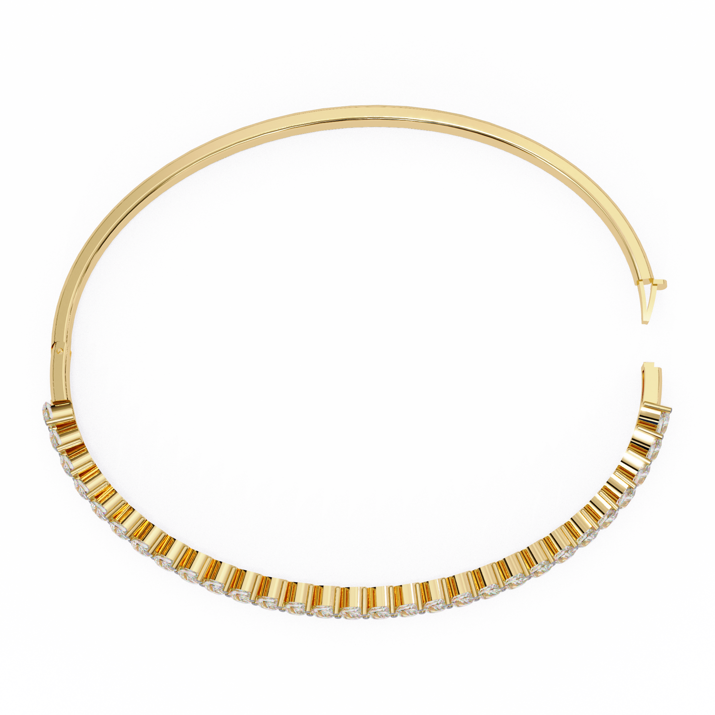 Pear Solitaire Diamond Bracelet