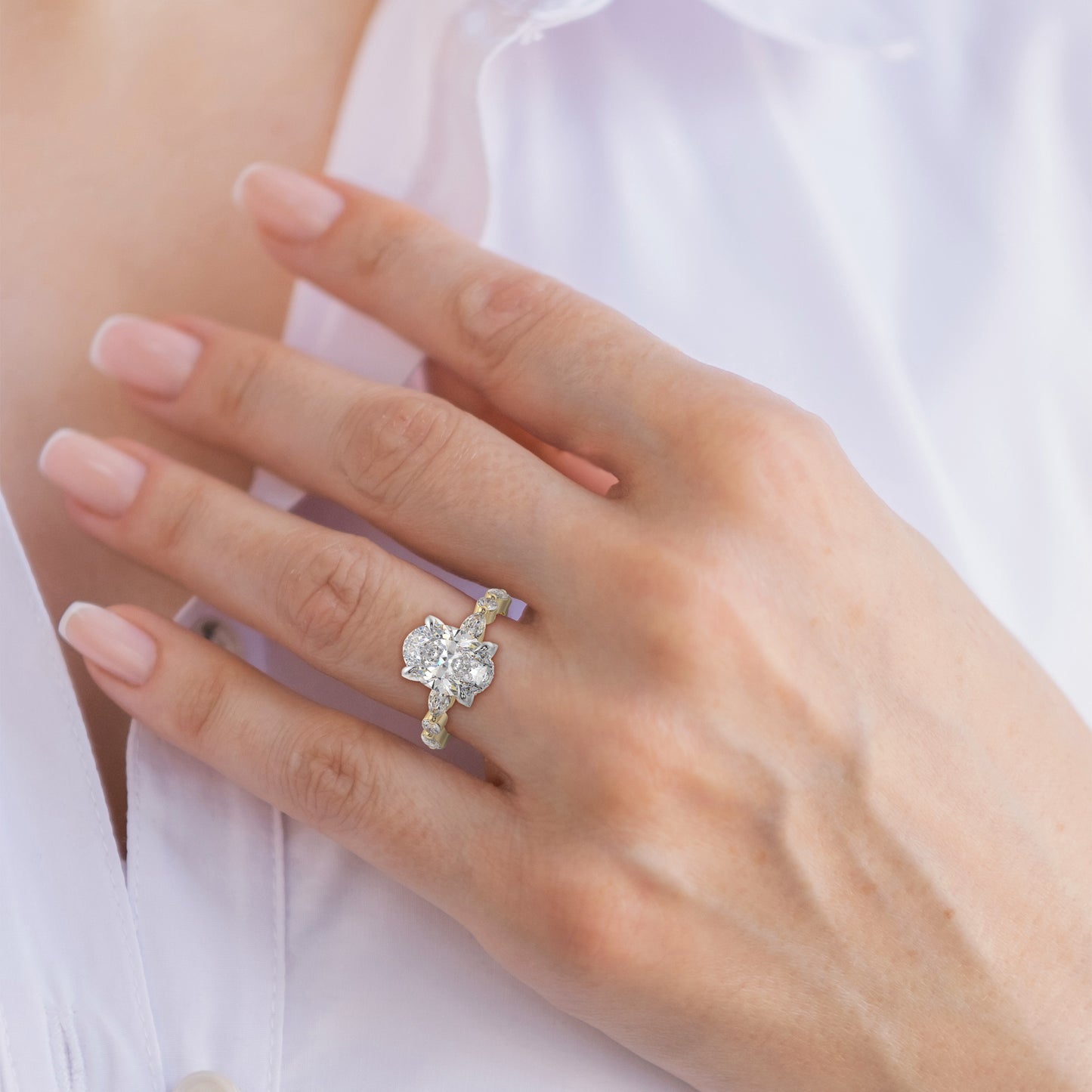 The Lotus Bloom Engagement Ring