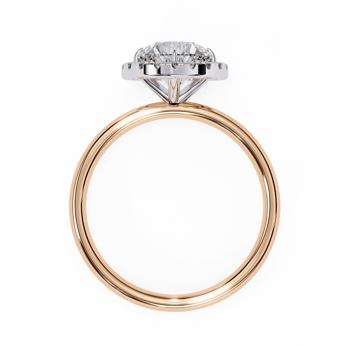 The Classic Halo Engagement Ring