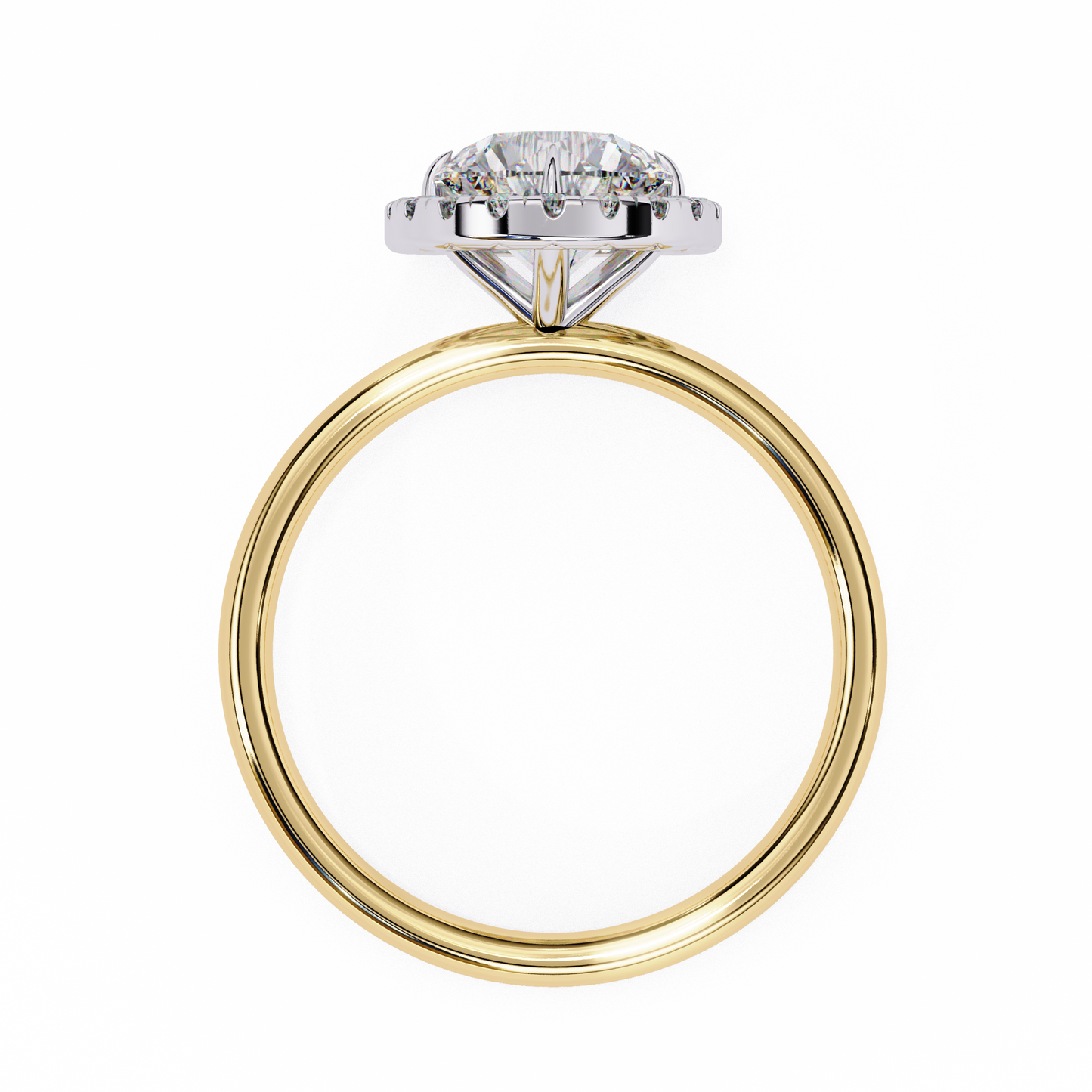 The Classic Halo Engagement Ring