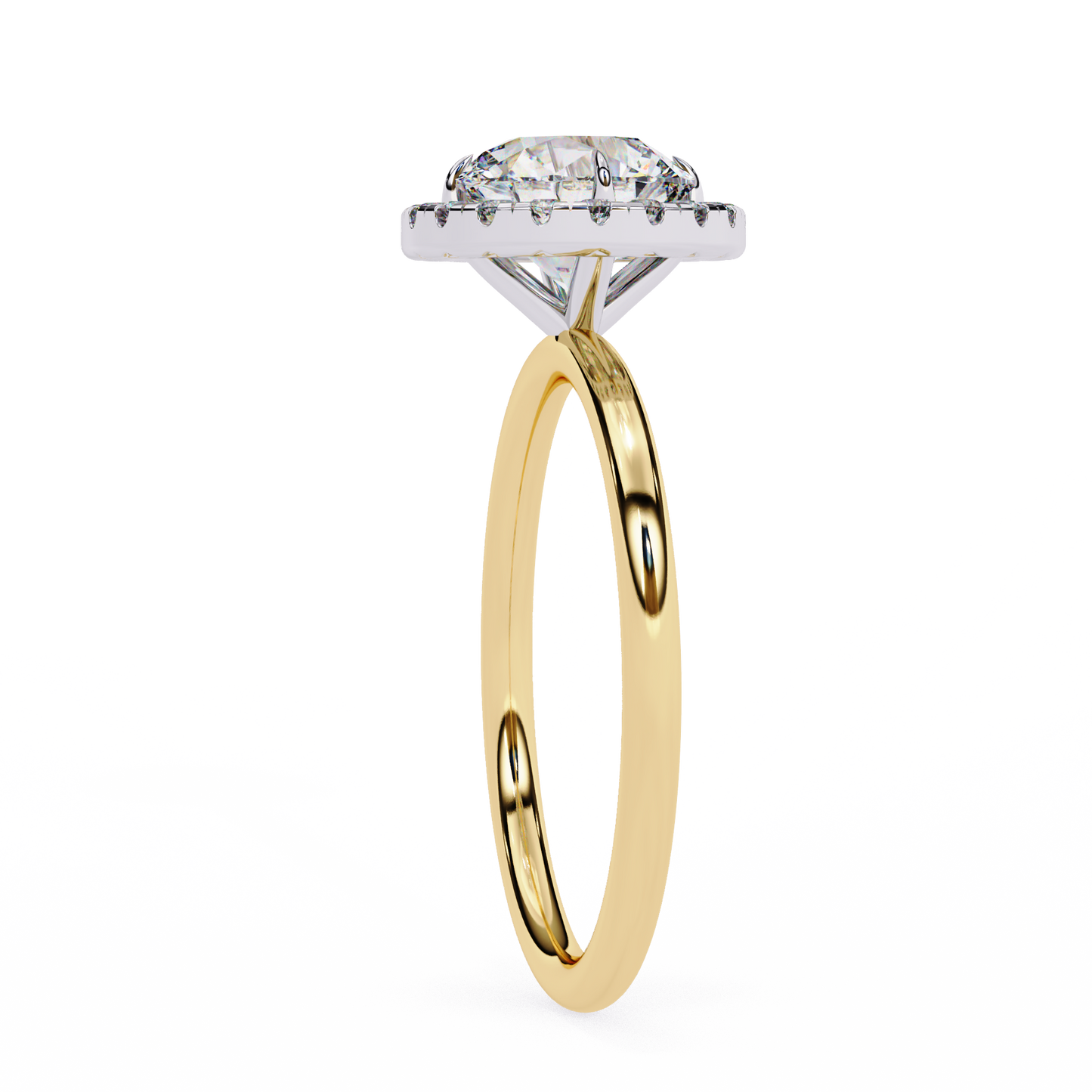 The Classic Halo Engagement Ring